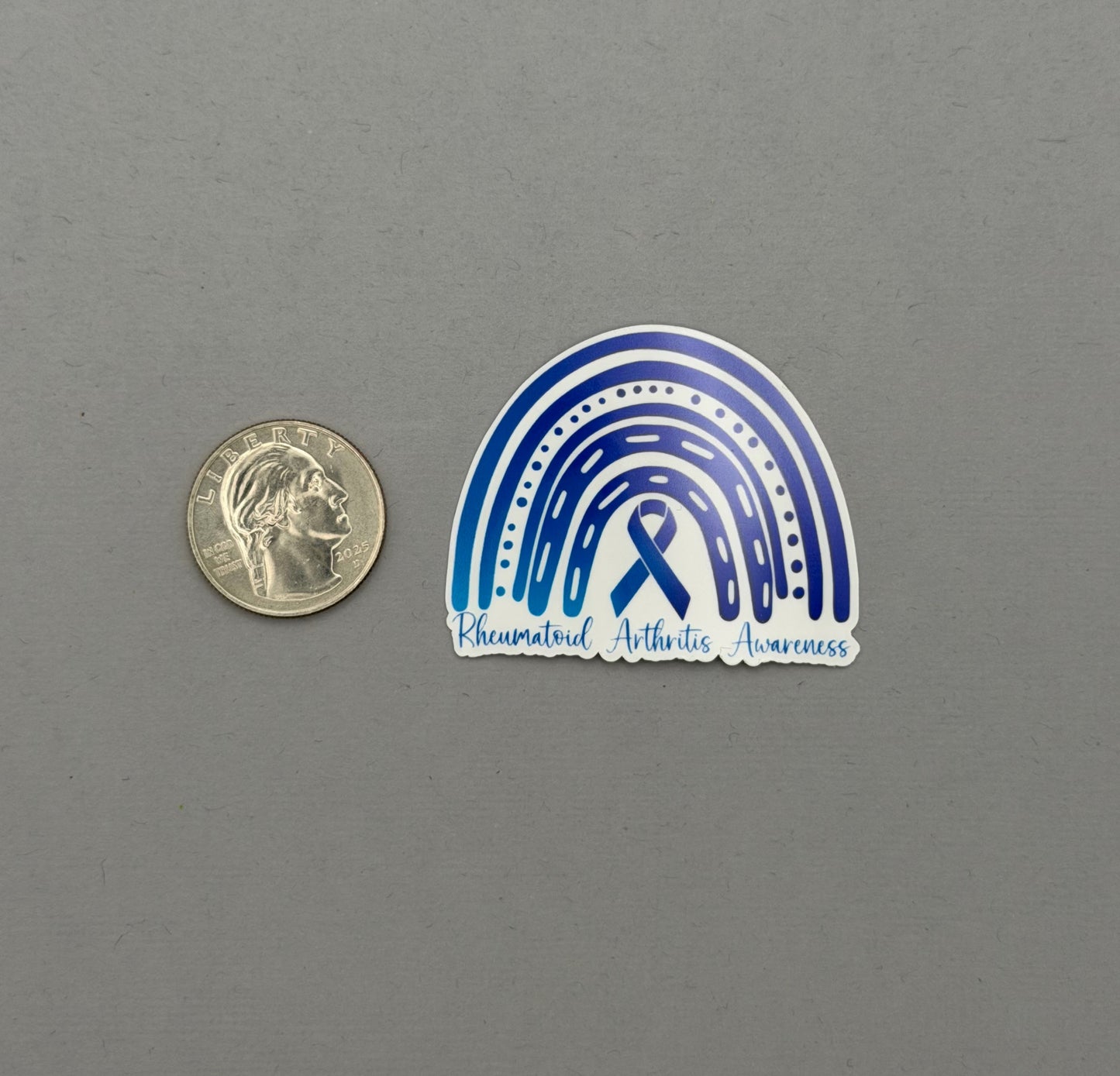 Rheumatoid Arthritis Awareness Rainbow Sticker