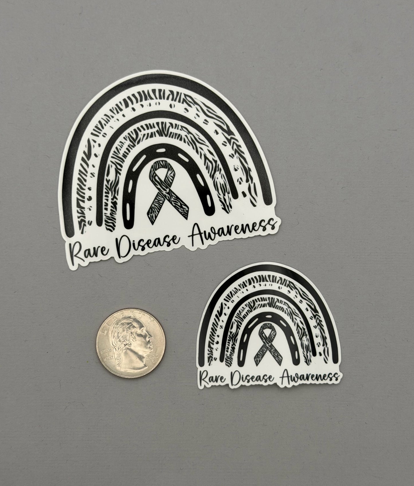 Rare Disease Awareness Rainbow Sticker