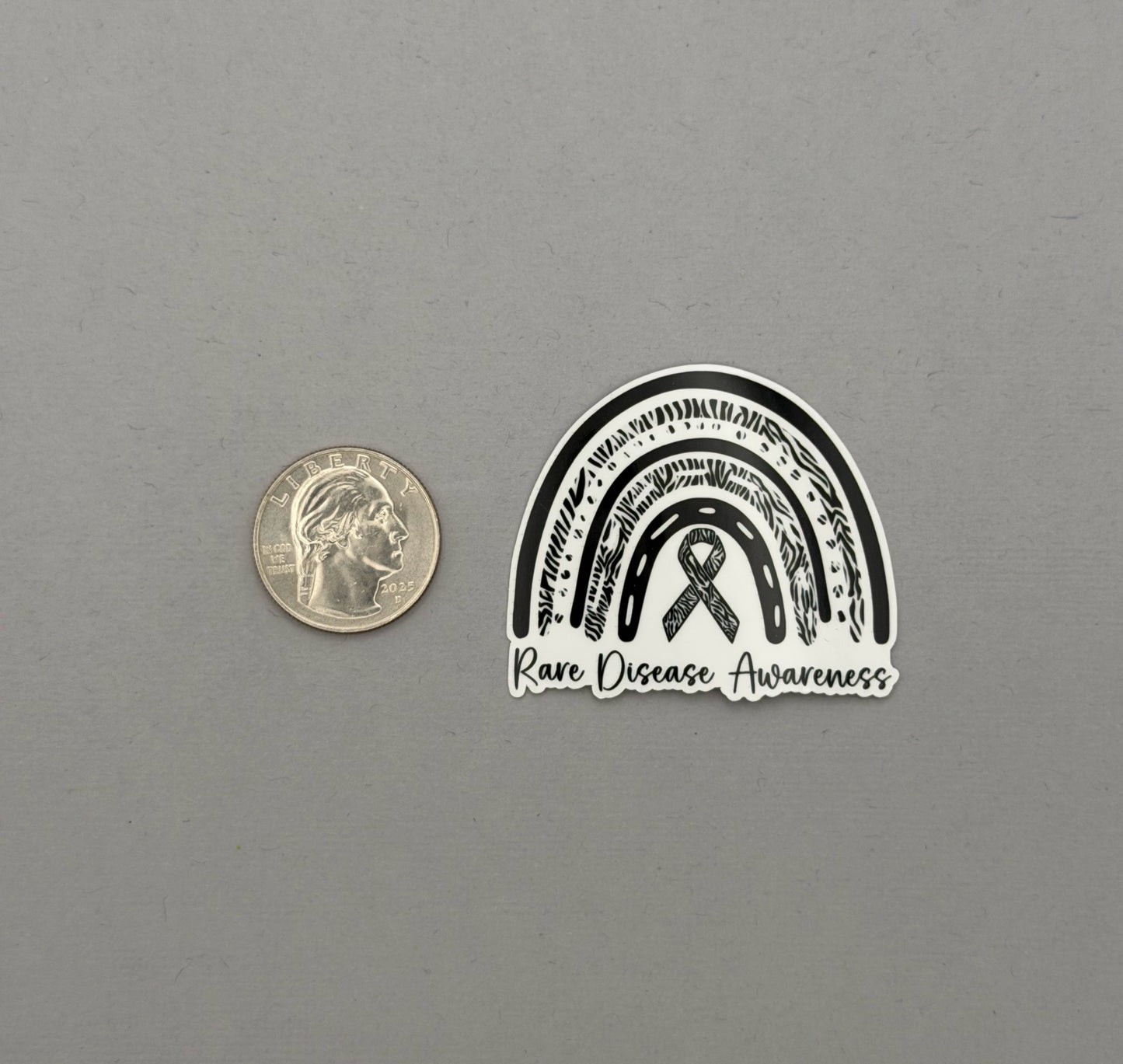 Rare Disease Awareness Rainbow Sticker