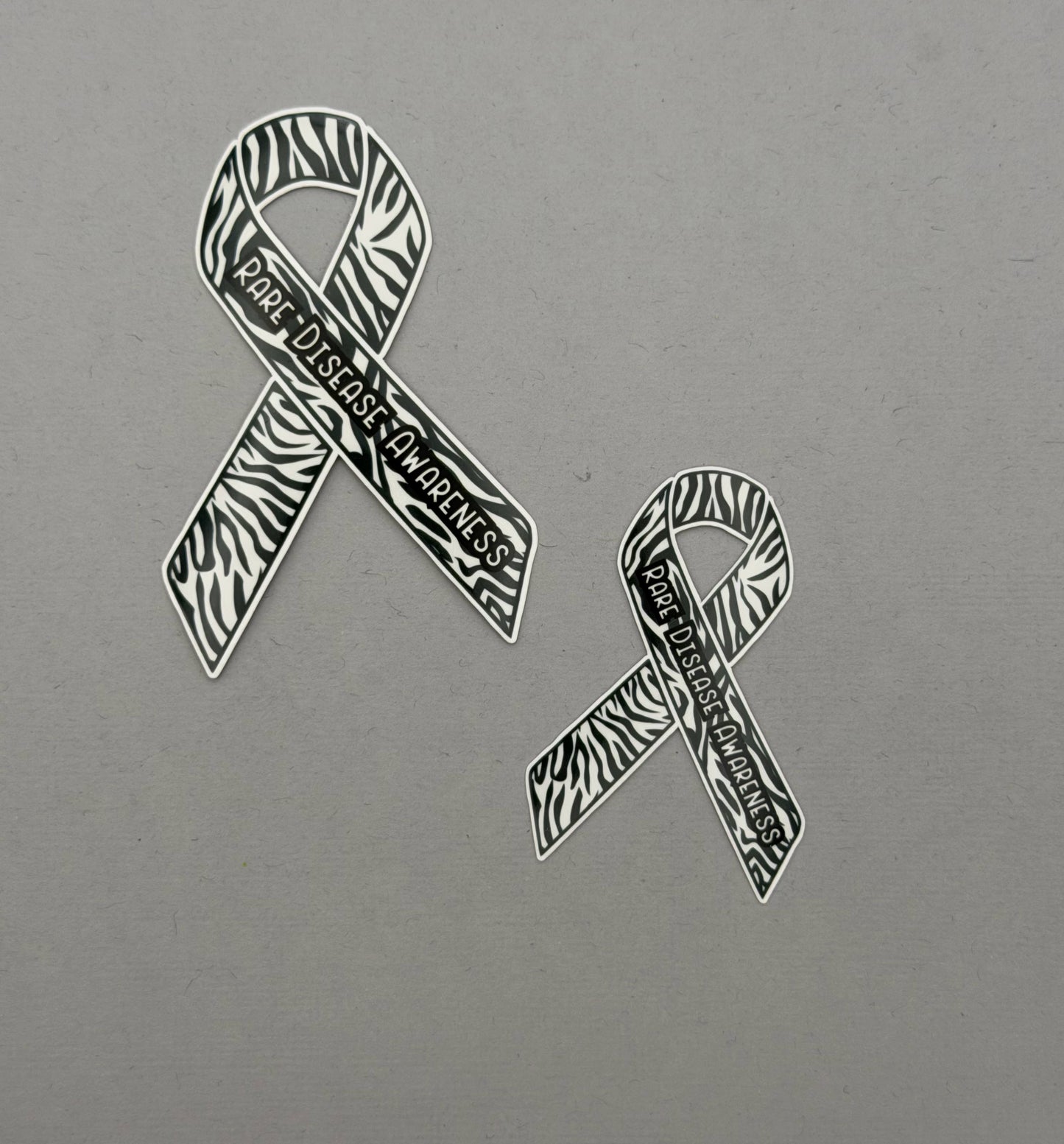 Rare Disease Awareness Ribbon Sticker or Magnet