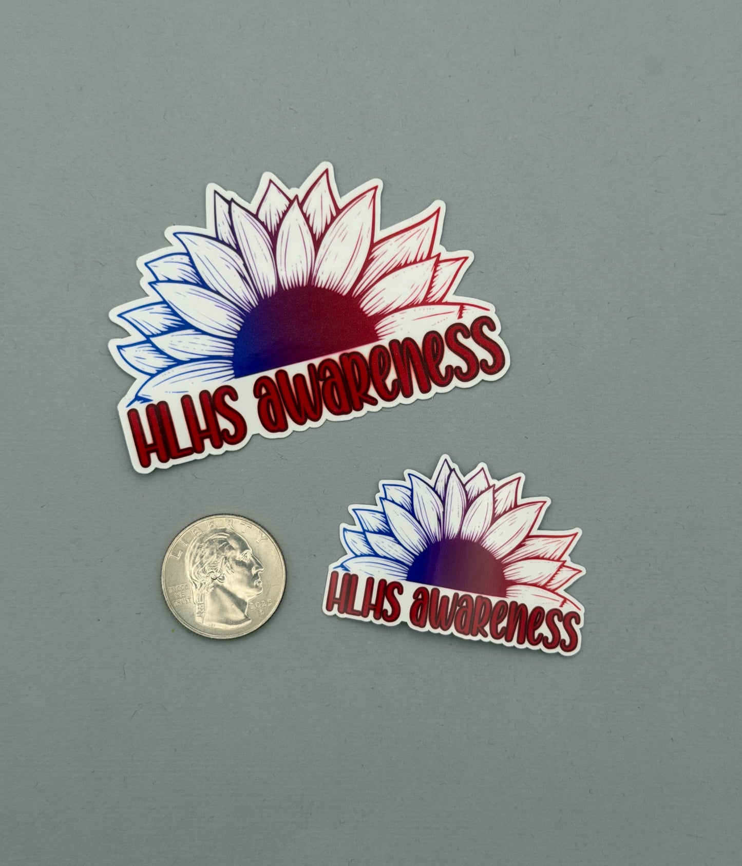 HLHS Awareness Sunflower Sticker