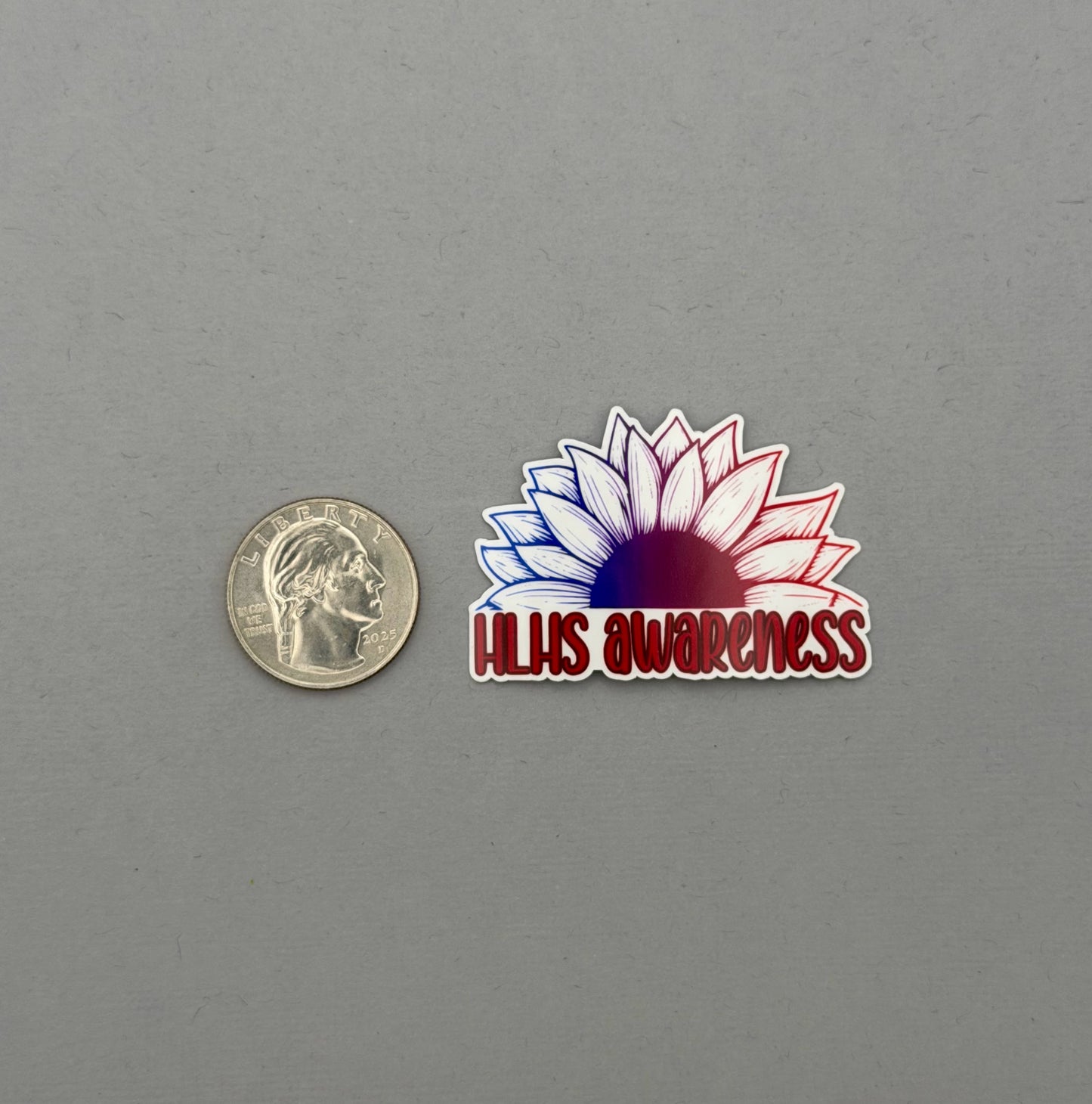 HLHS Awareness Sunflower Sticker