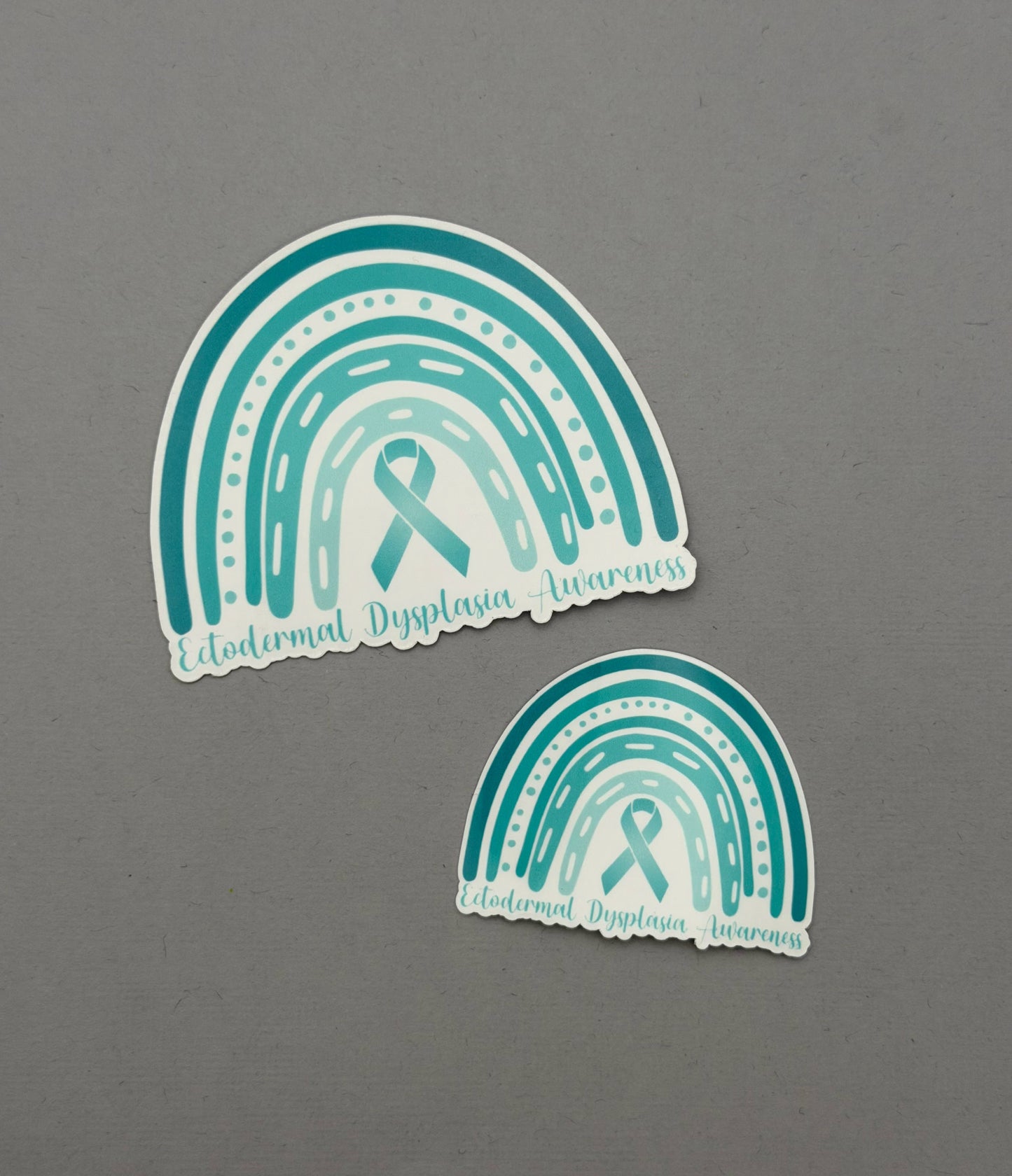 Ectodermal Dysplasia Awareness Rainbow Sticker
