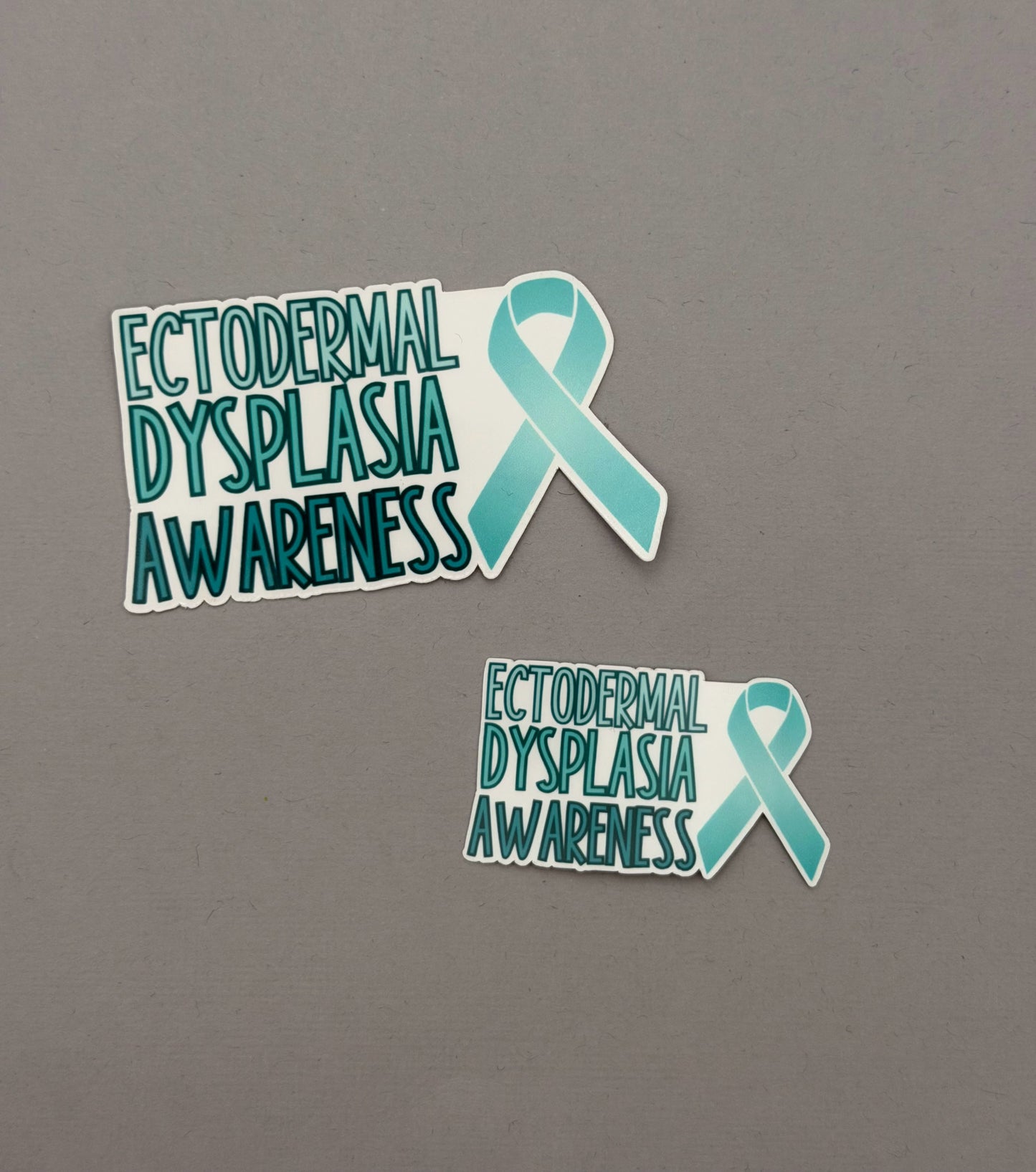 Ectodermal Dysplasia Awareness with Ribbon Sticker