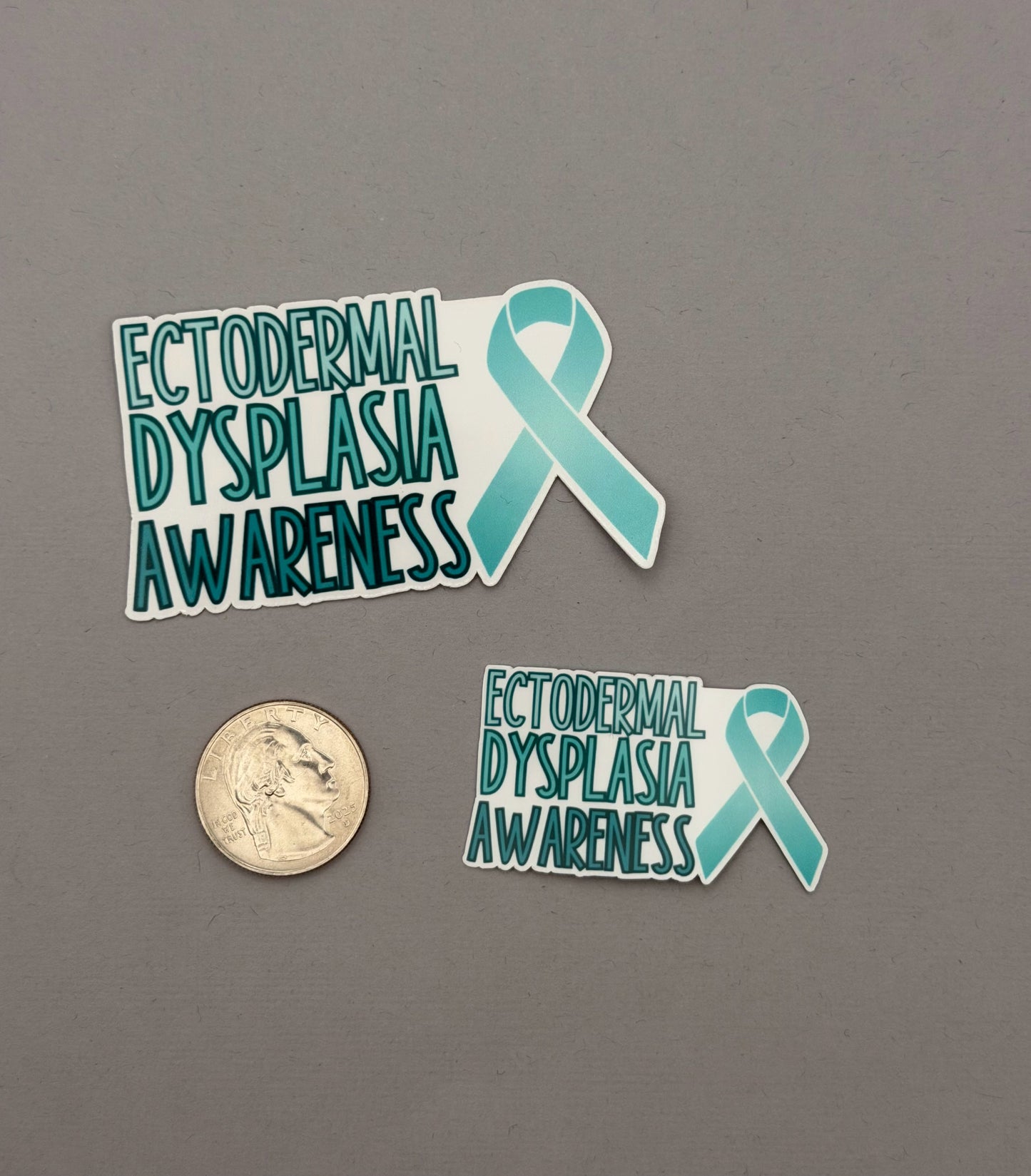 Ectodermal Dysplasia Awareness with Ribbon Sticker