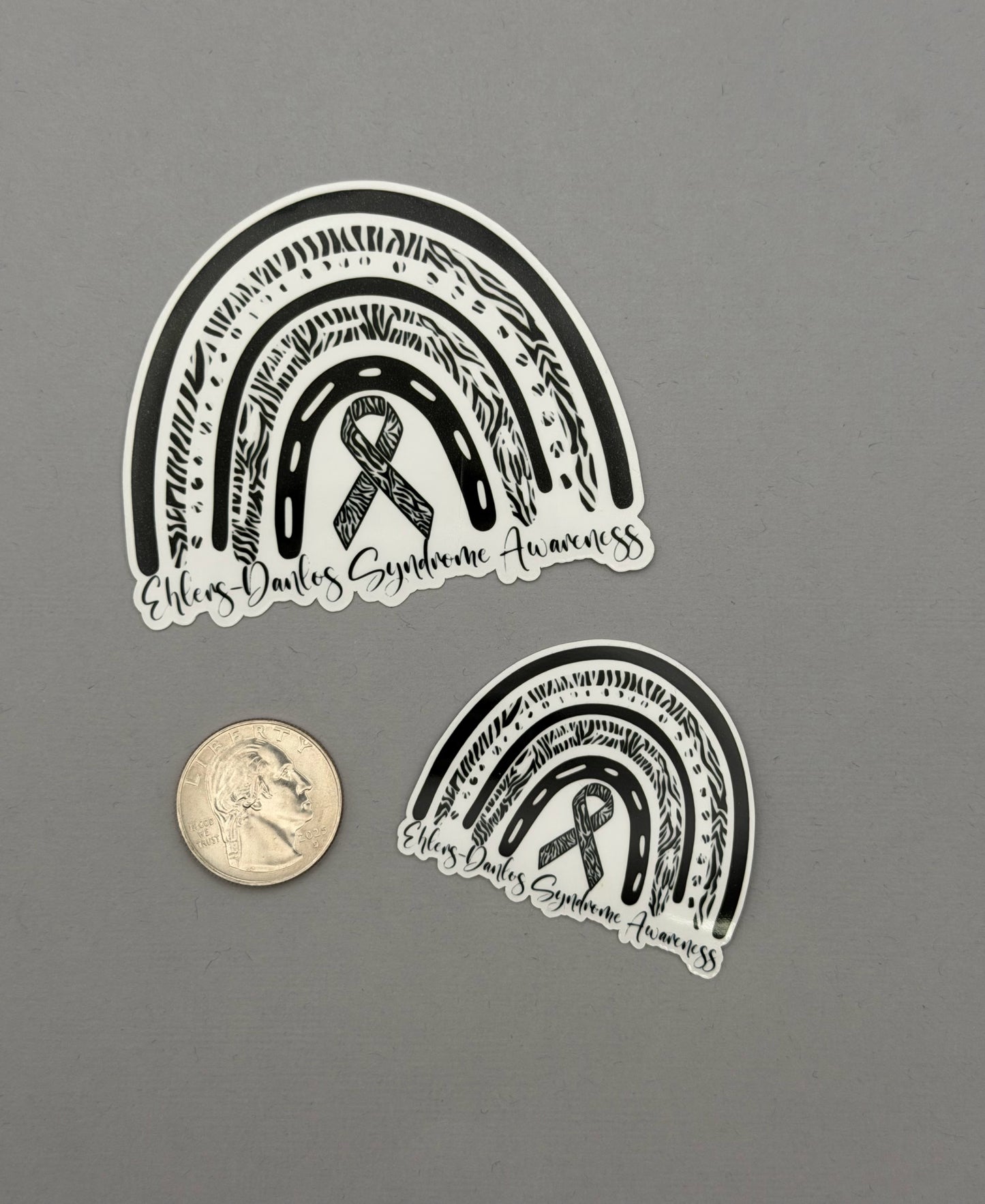Ehlers–Danlos Syndrome Awareness Rainbow Sticker