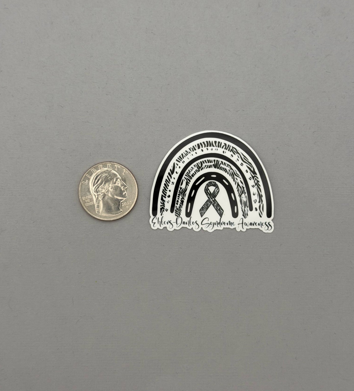 Ehlers–Danlos Syndrome Awareness Rainbow Sticker