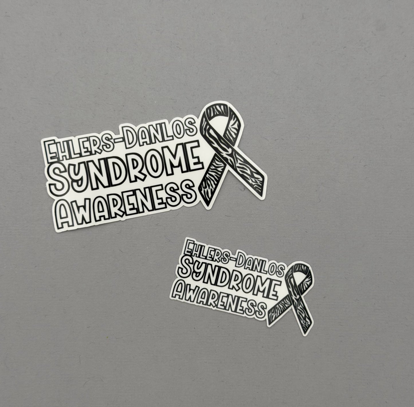 Ehlers–Danlos Syndrome Awareness with Ribbon Sticker