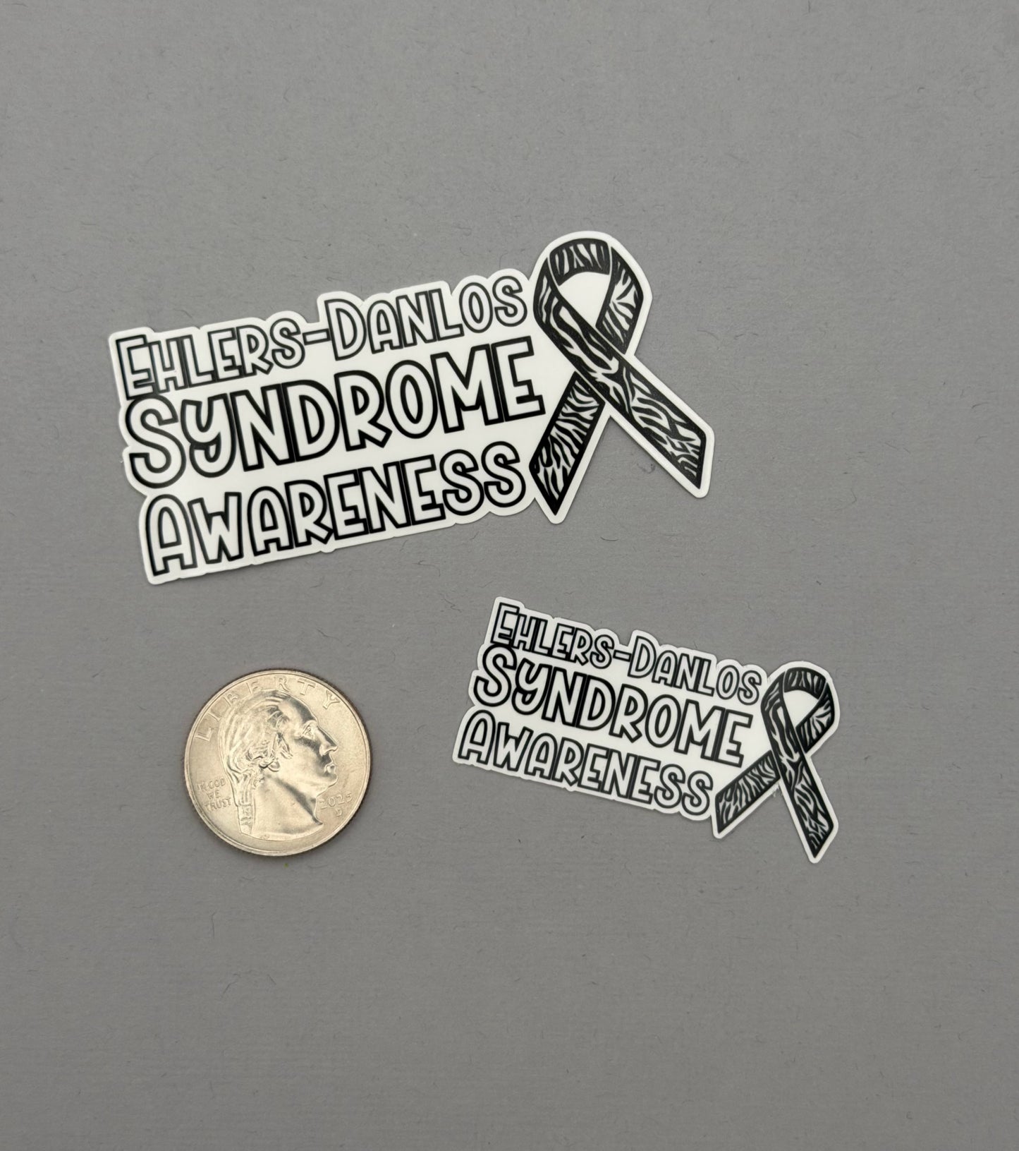 Ehlers–Danlos Syndrome Awareness with Ribbon Sticker