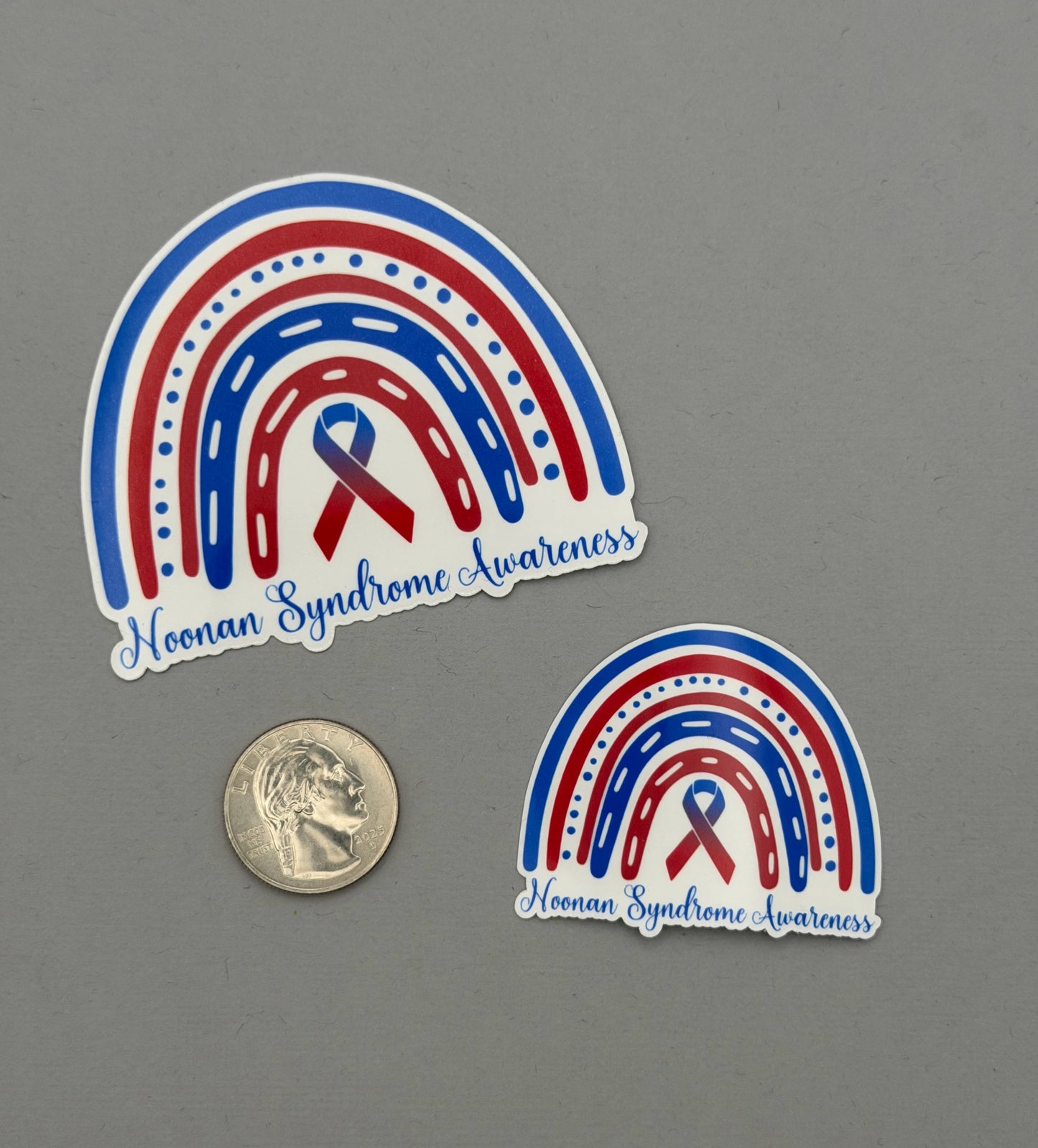 Noonan Syndrome Awareness Rainbow Sticker