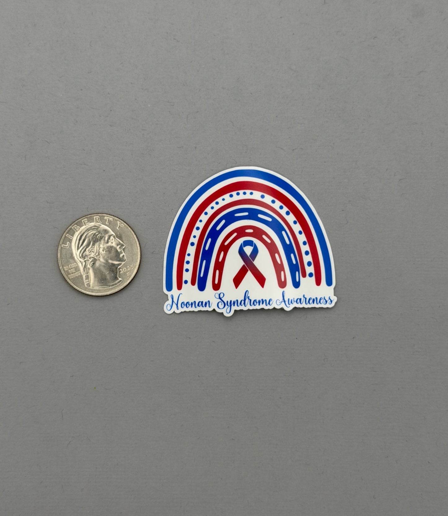 Noonan Syndrome Awareness Rainbow Sticker