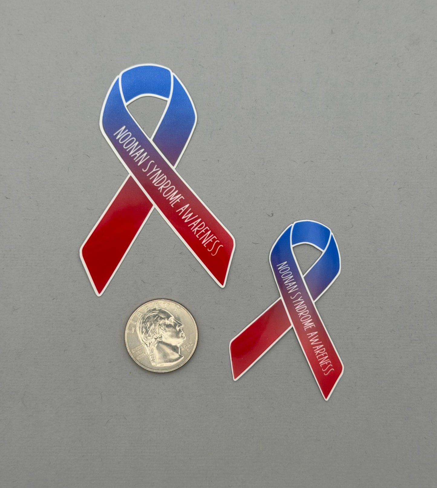 Noonan Syndrome Awareness Ribbon Sticker