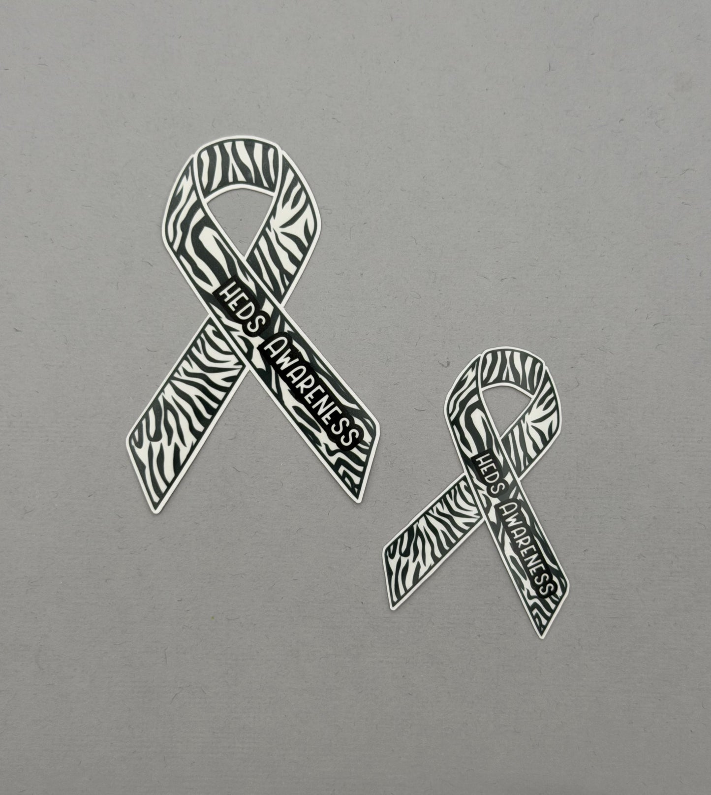 hEDS (Hypermobile Ehlers–Danlos Syndrome) Awareness Ribbon Sticker
