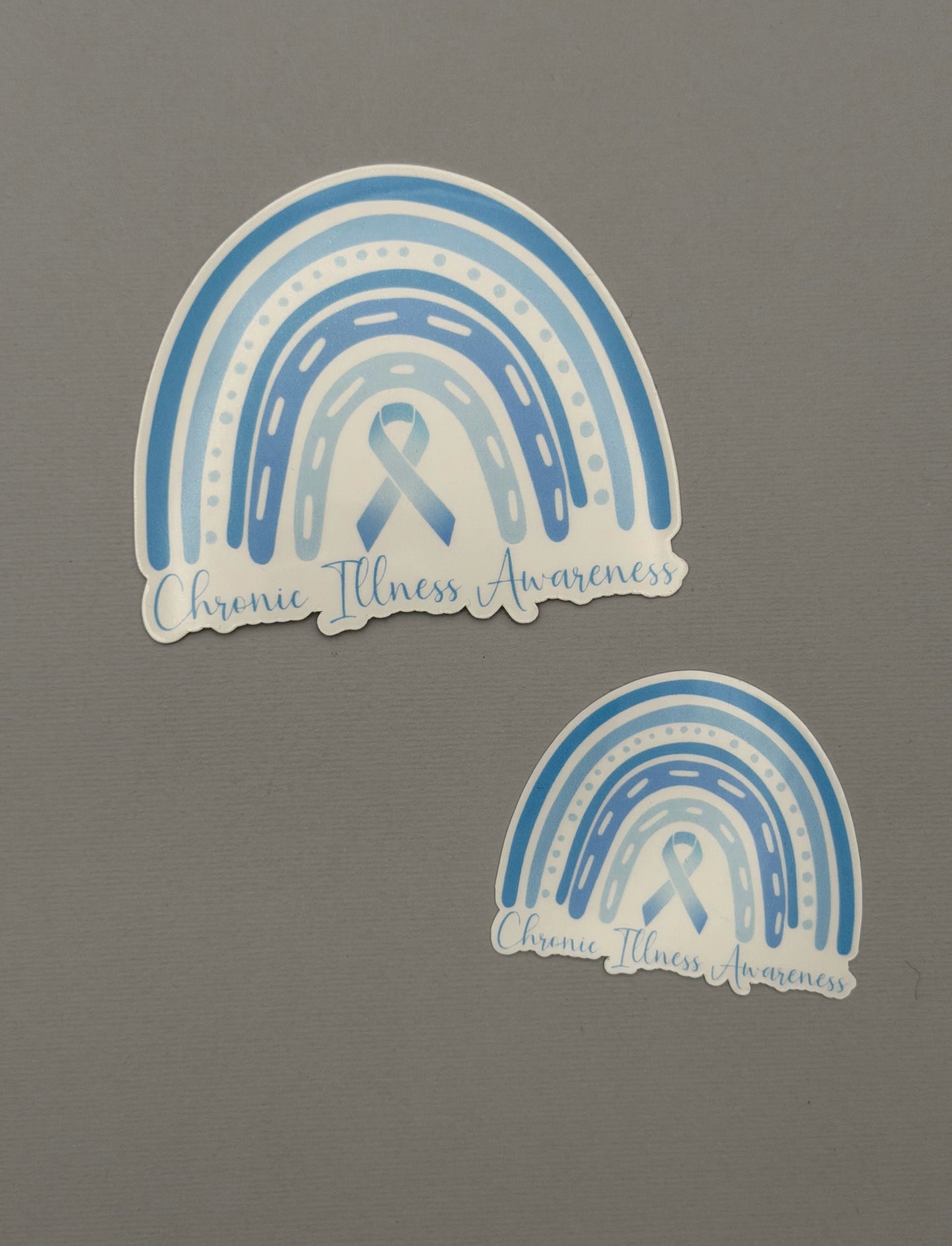 Chronic Illness Awareness Rainbow Sticker or Magnet