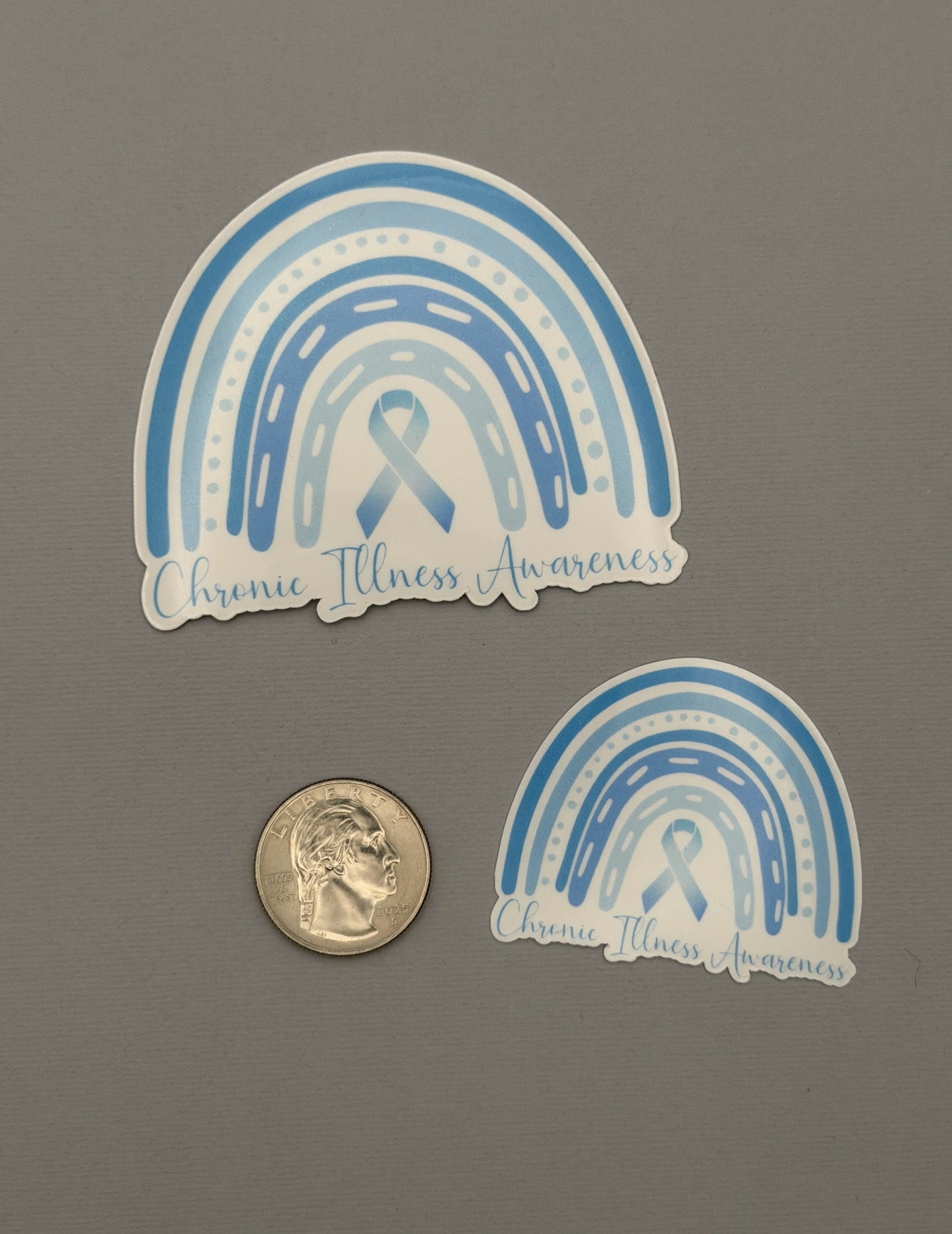 Chronic Illness Awareness Rainbow Sticker or Magnet