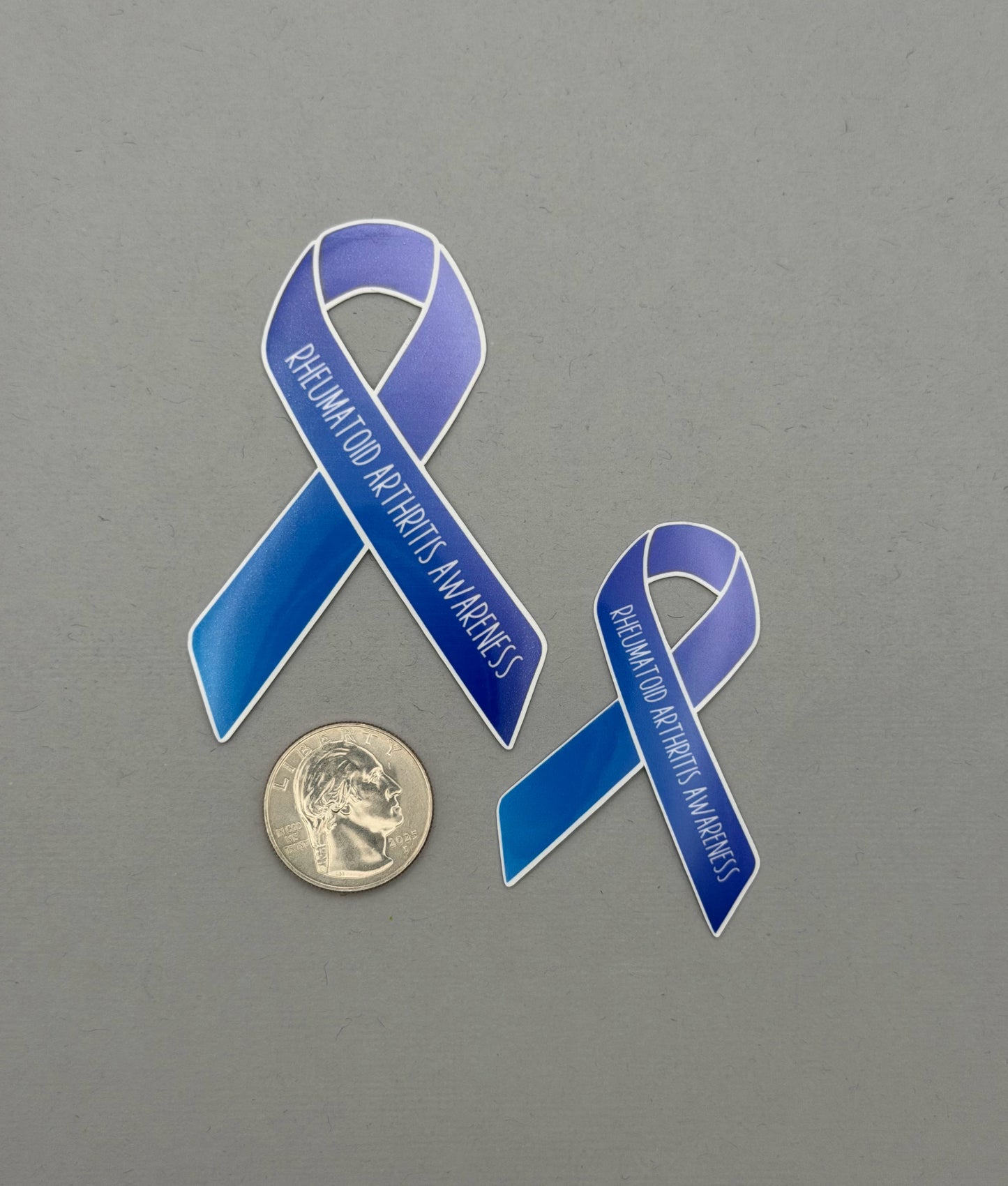 Rheumatoid Arthritis Awareness Ribbon Sticker
