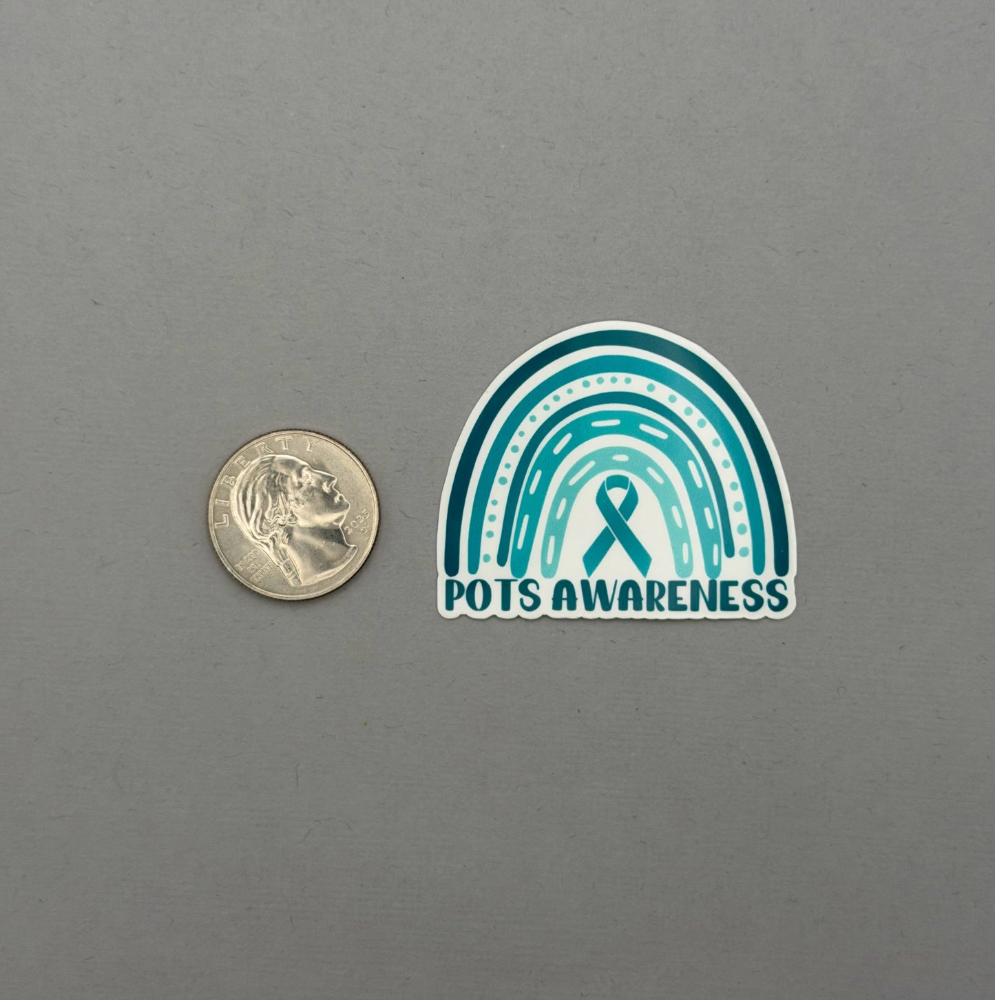 POTS Awareness Rainbow Sticker