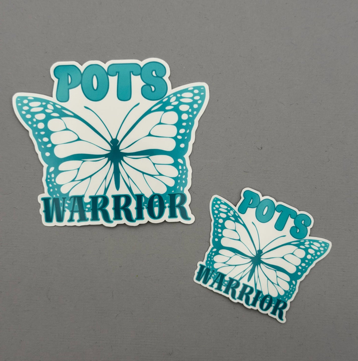 POTS Warrior Butterfly Sticker