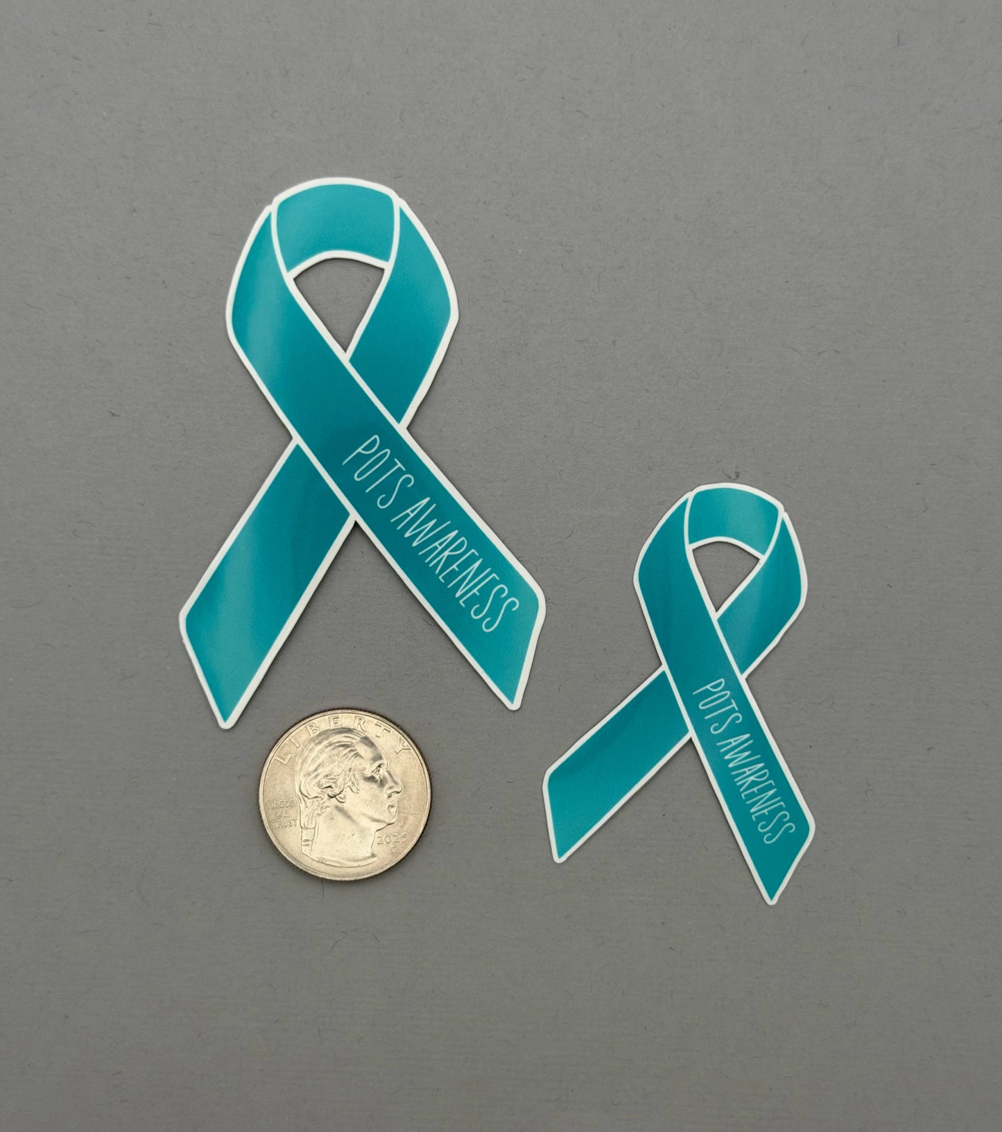 POTS Awareness Ribbon Sticker