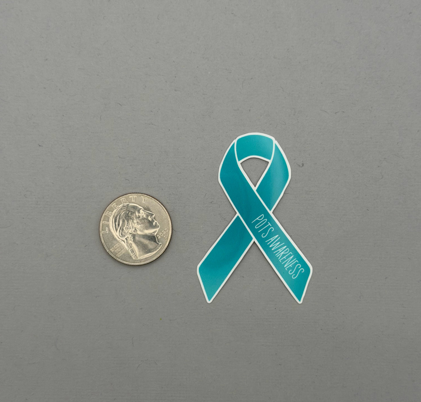 POTS Awareness Ribbon Sticker