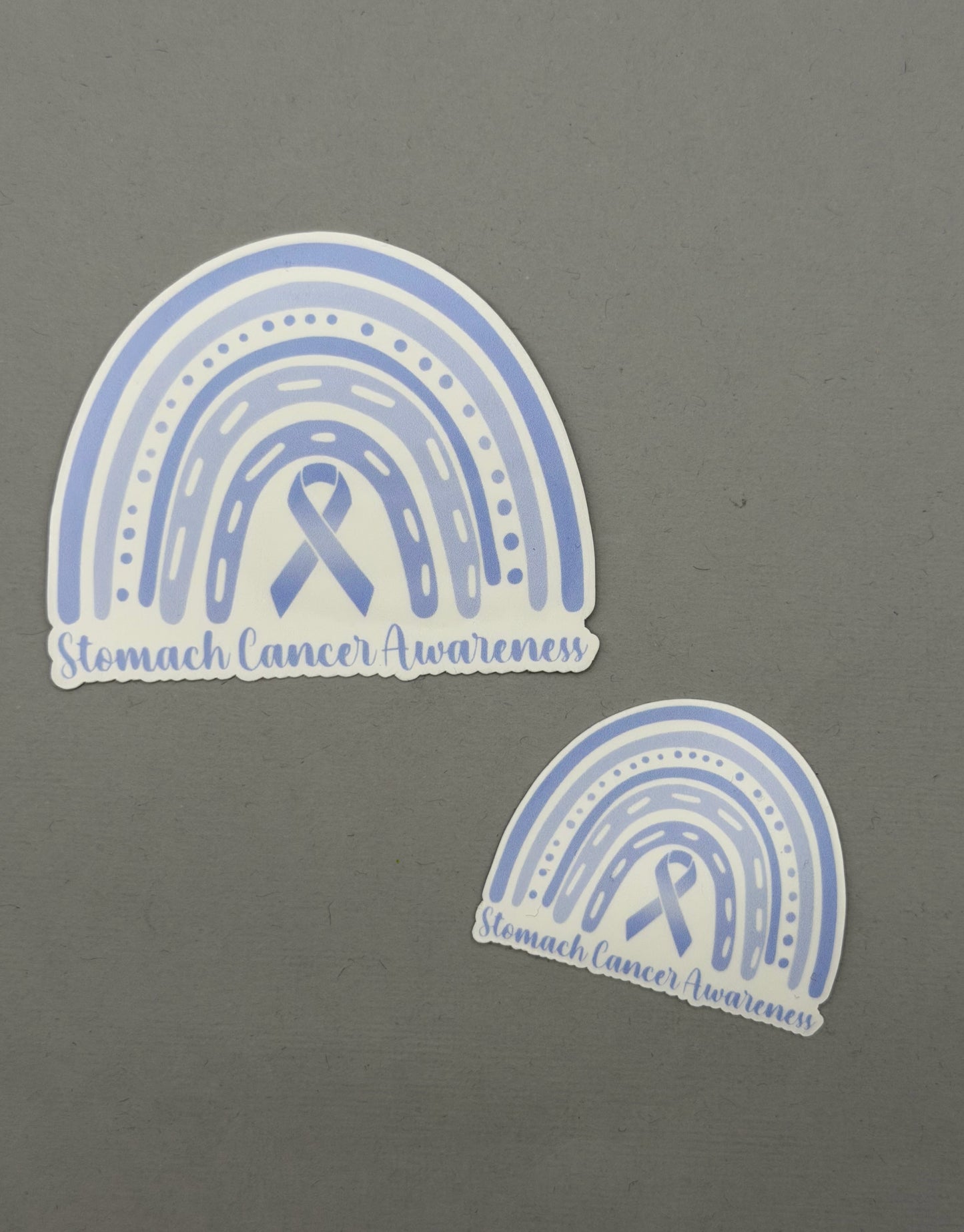 Stomach Cancer Awareness Rainbow Sticker