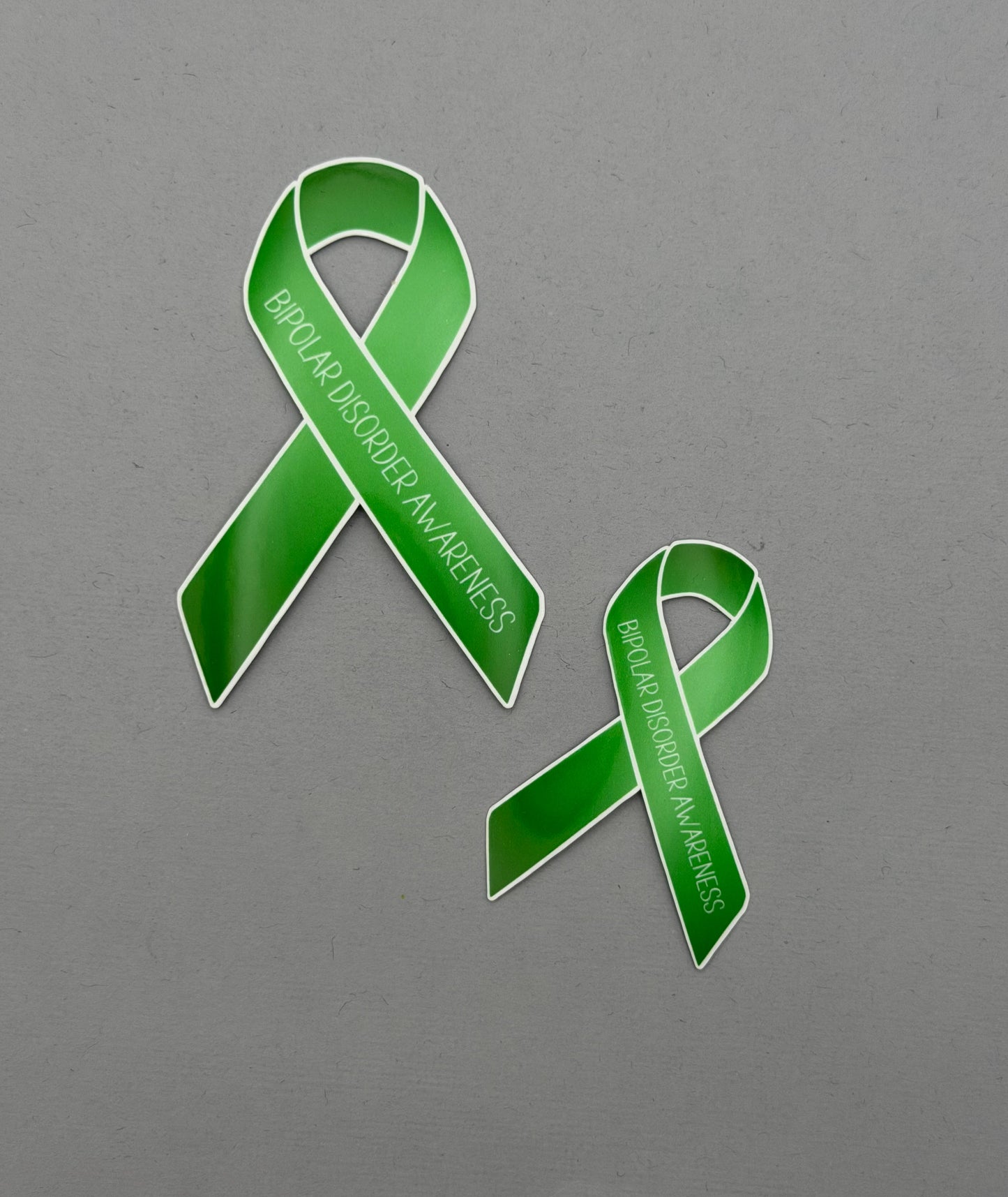 Bipolar Disorder Awareness Ribbon Sticker