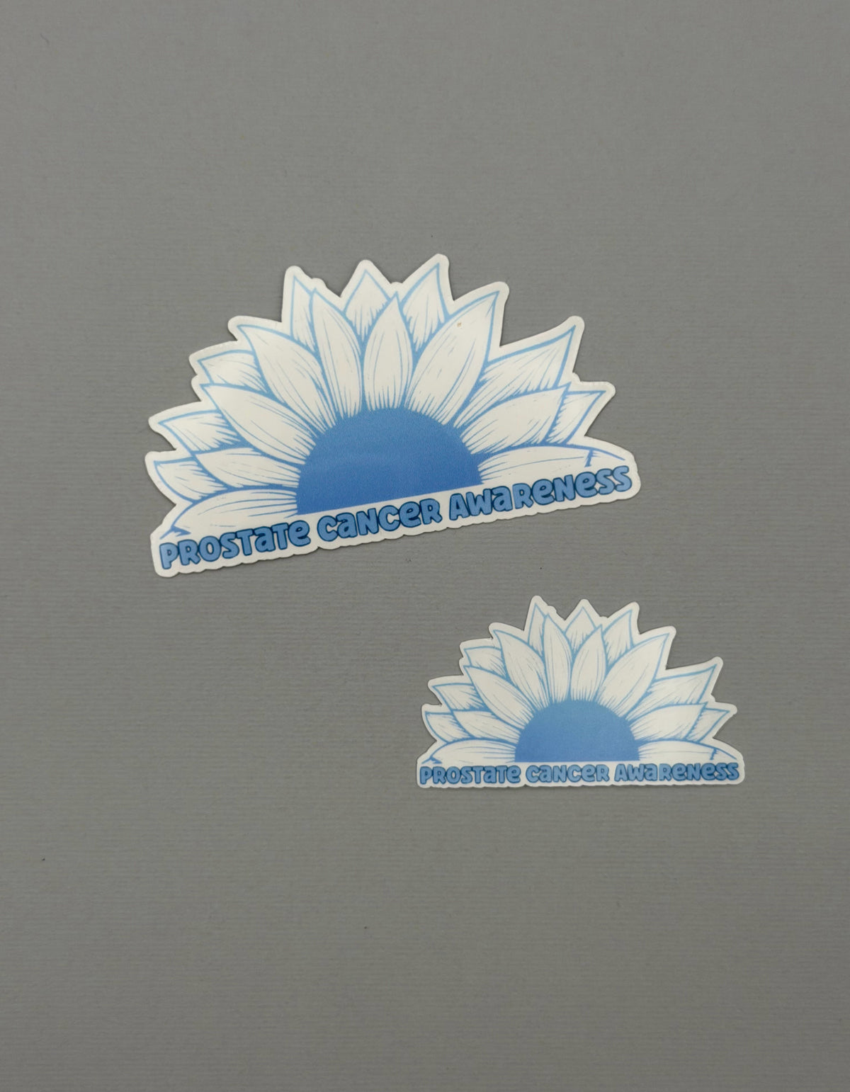 Prostate Cancer Awareness Sunflower Sticker or Magnet
