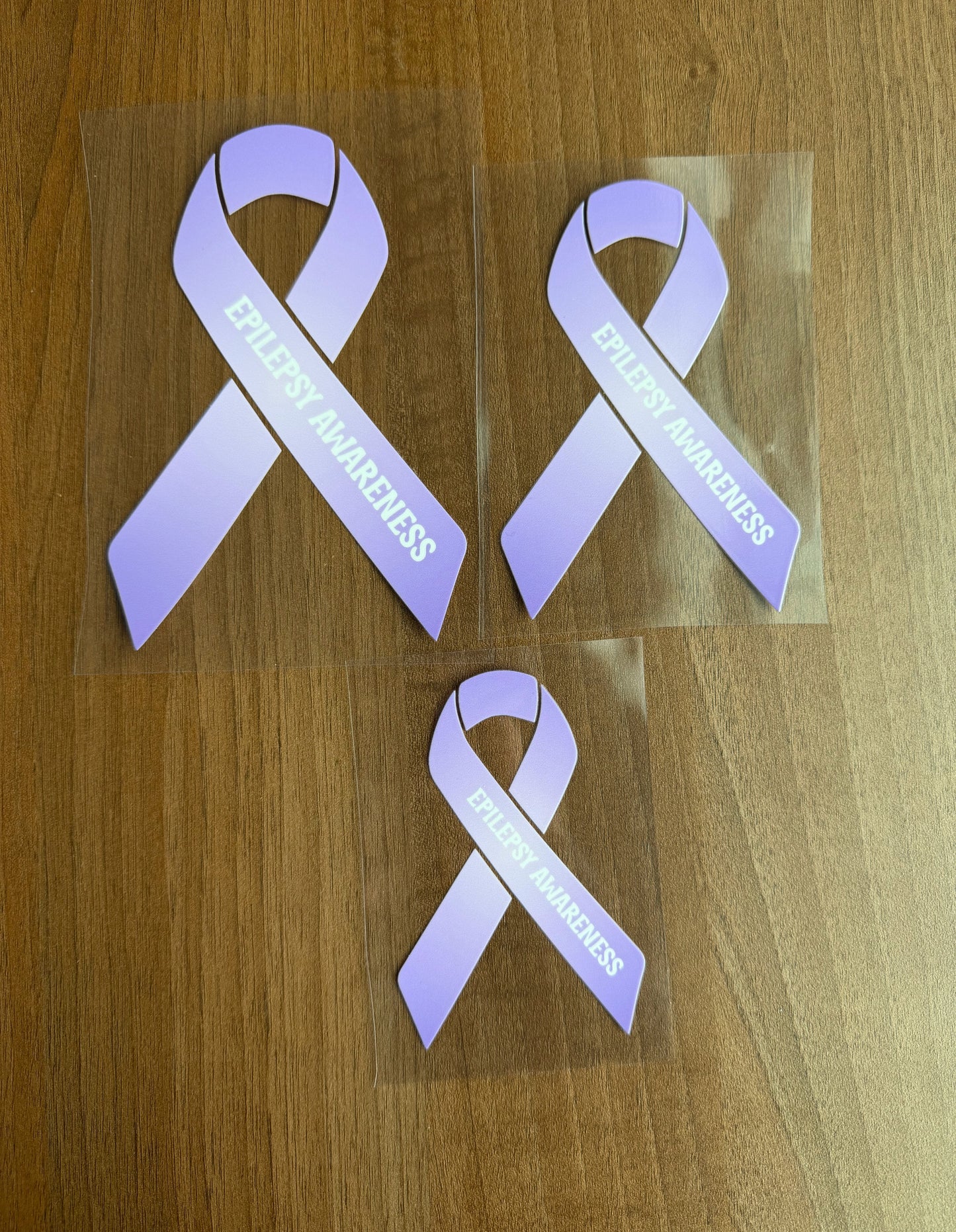 Epilepsy Awareness Ribbon Car Decal