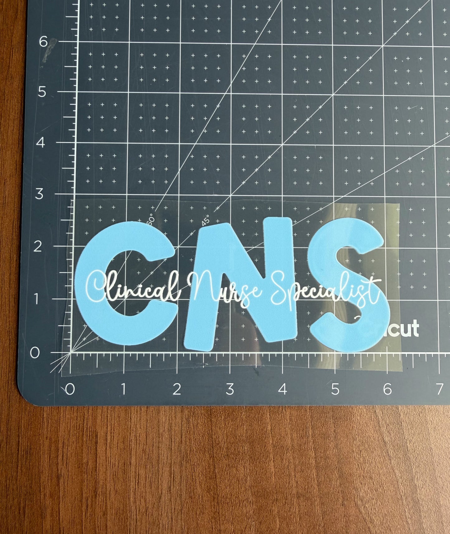 Clinical Nurse Specialist CNS Car Decal