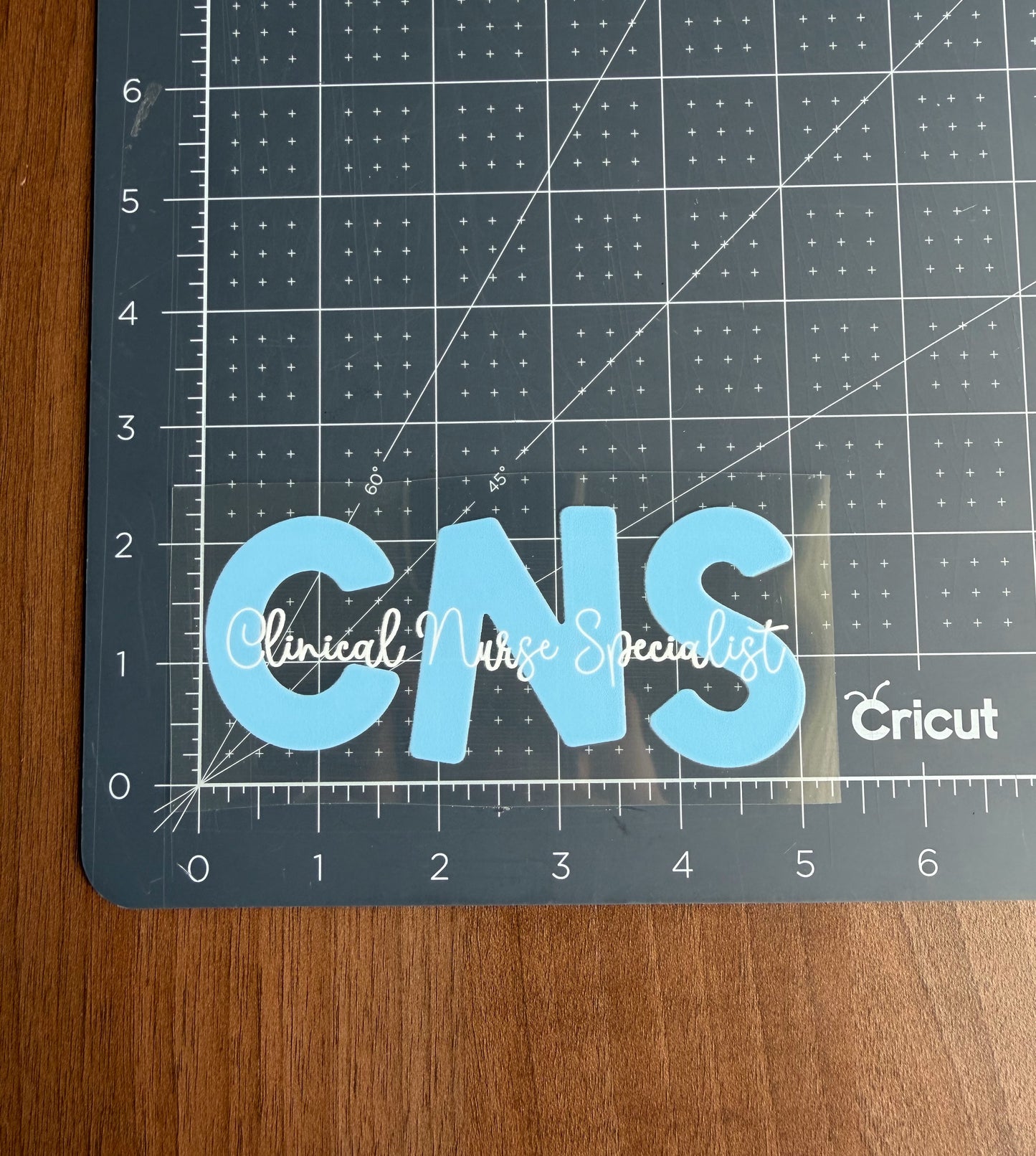 Clinical Nurse Specialist CNS Car Decal