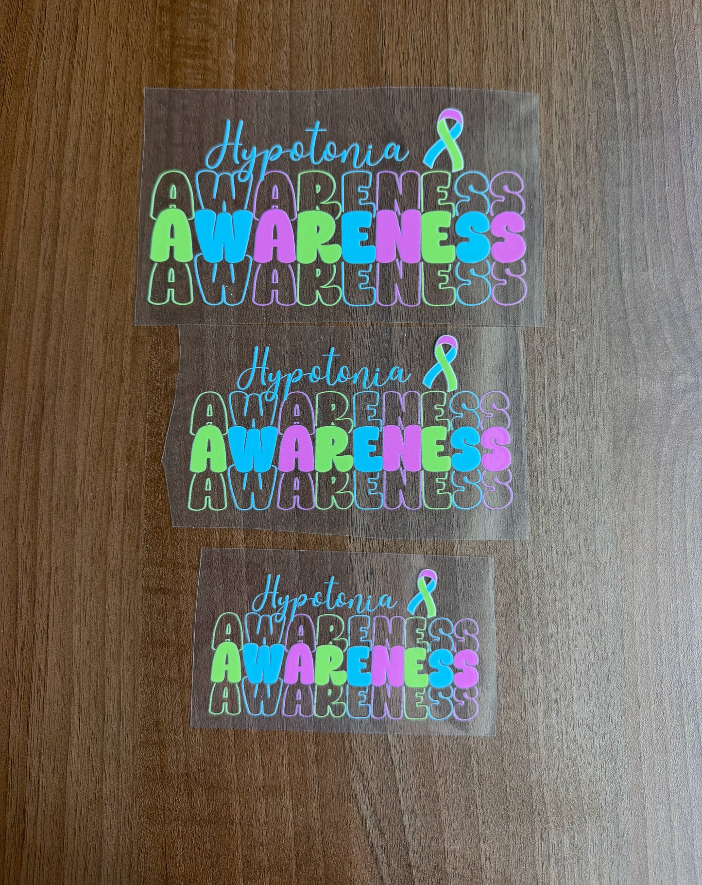 Hypotonia Awareness Car Decal