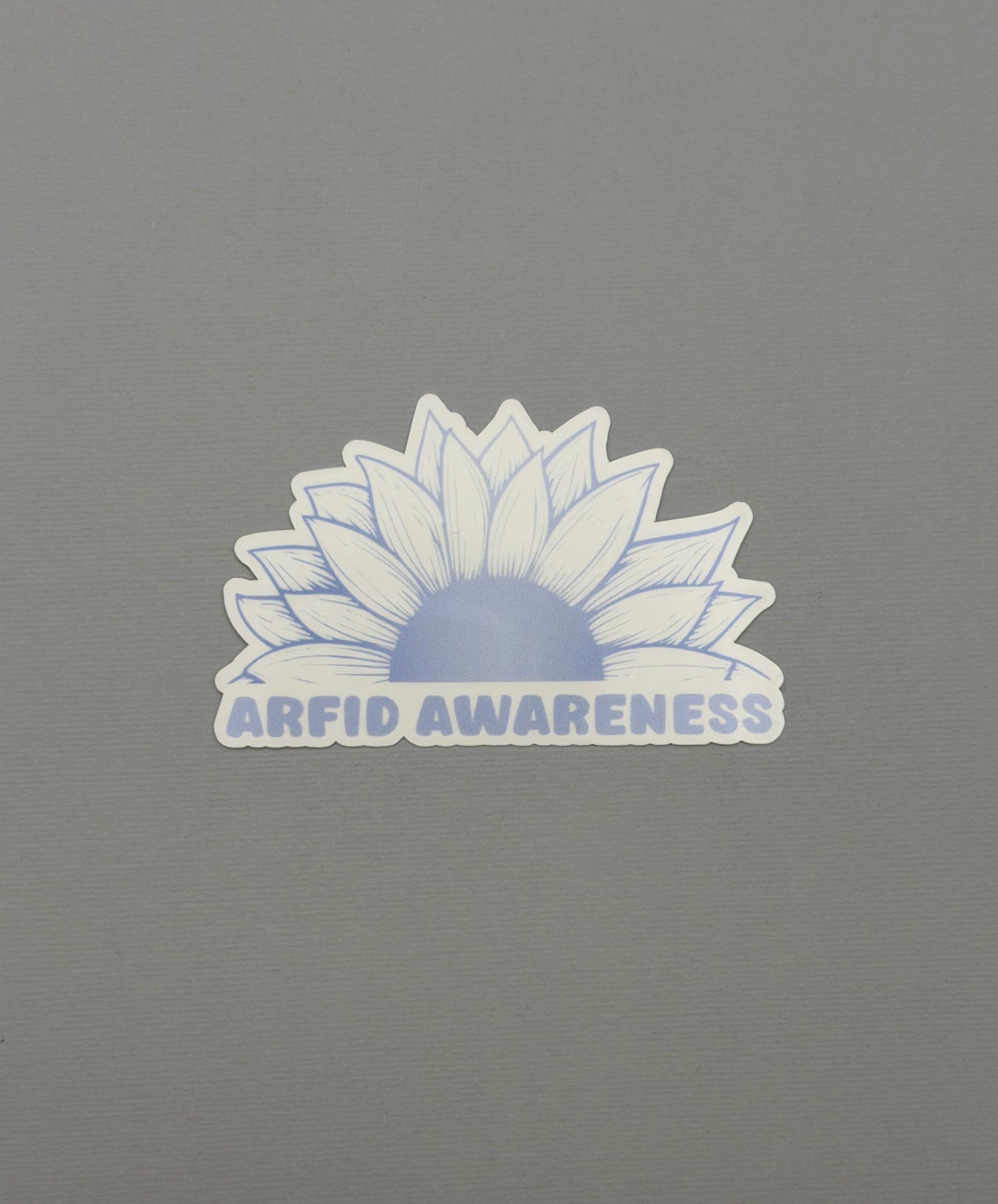 ARFID Awareness Sunflower Sticker or Magnet