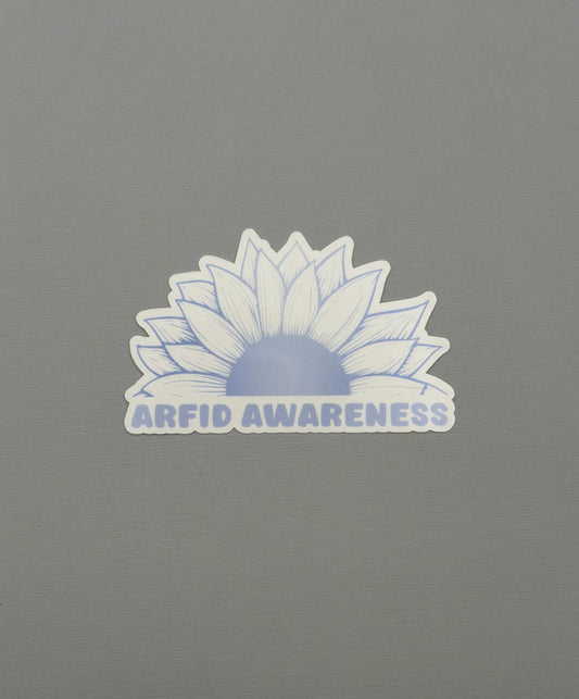 ARFID Awareness Sunflower Sticker or Magnet