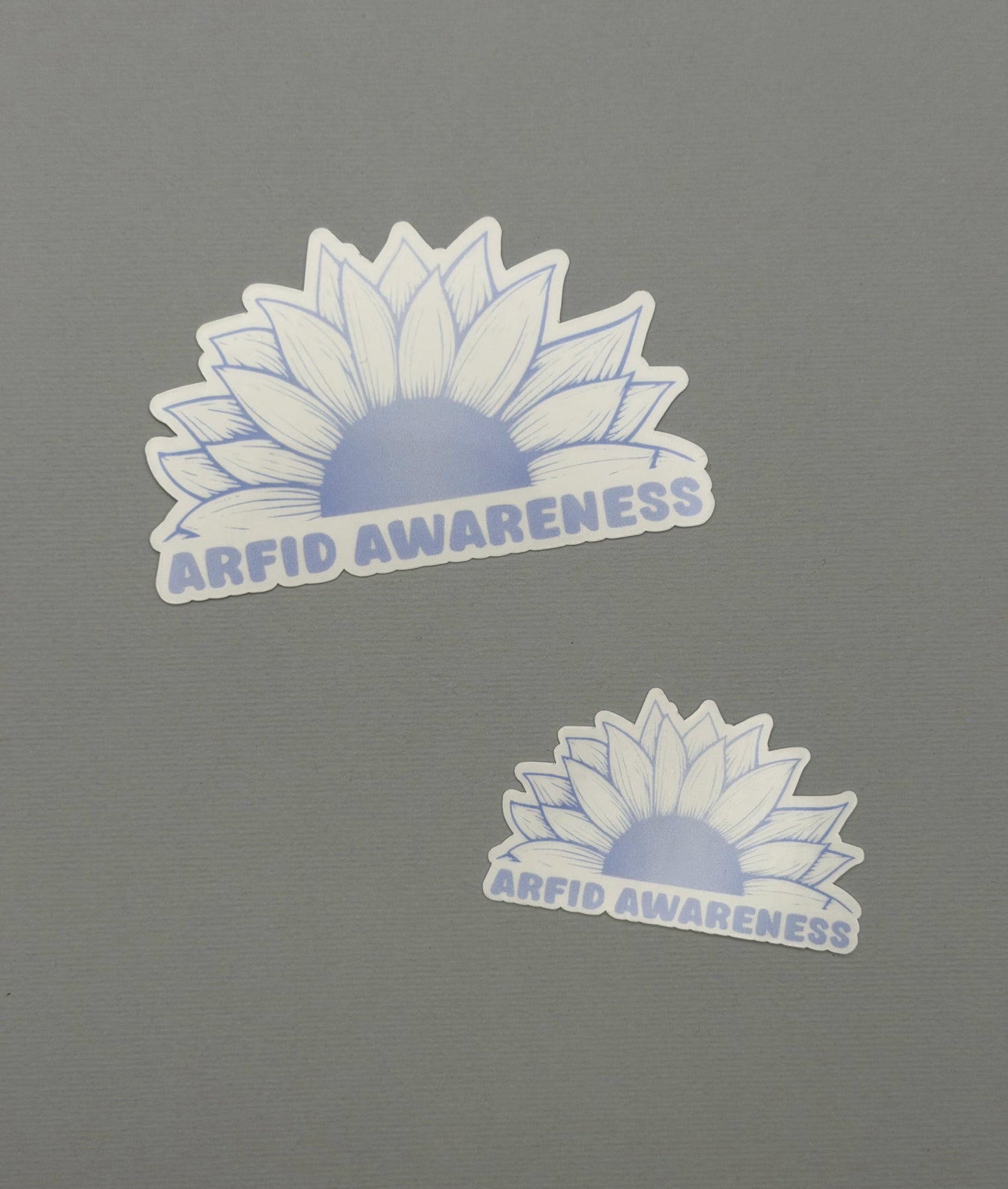 ARFID Awareness Sunflower Sticker or Magnet