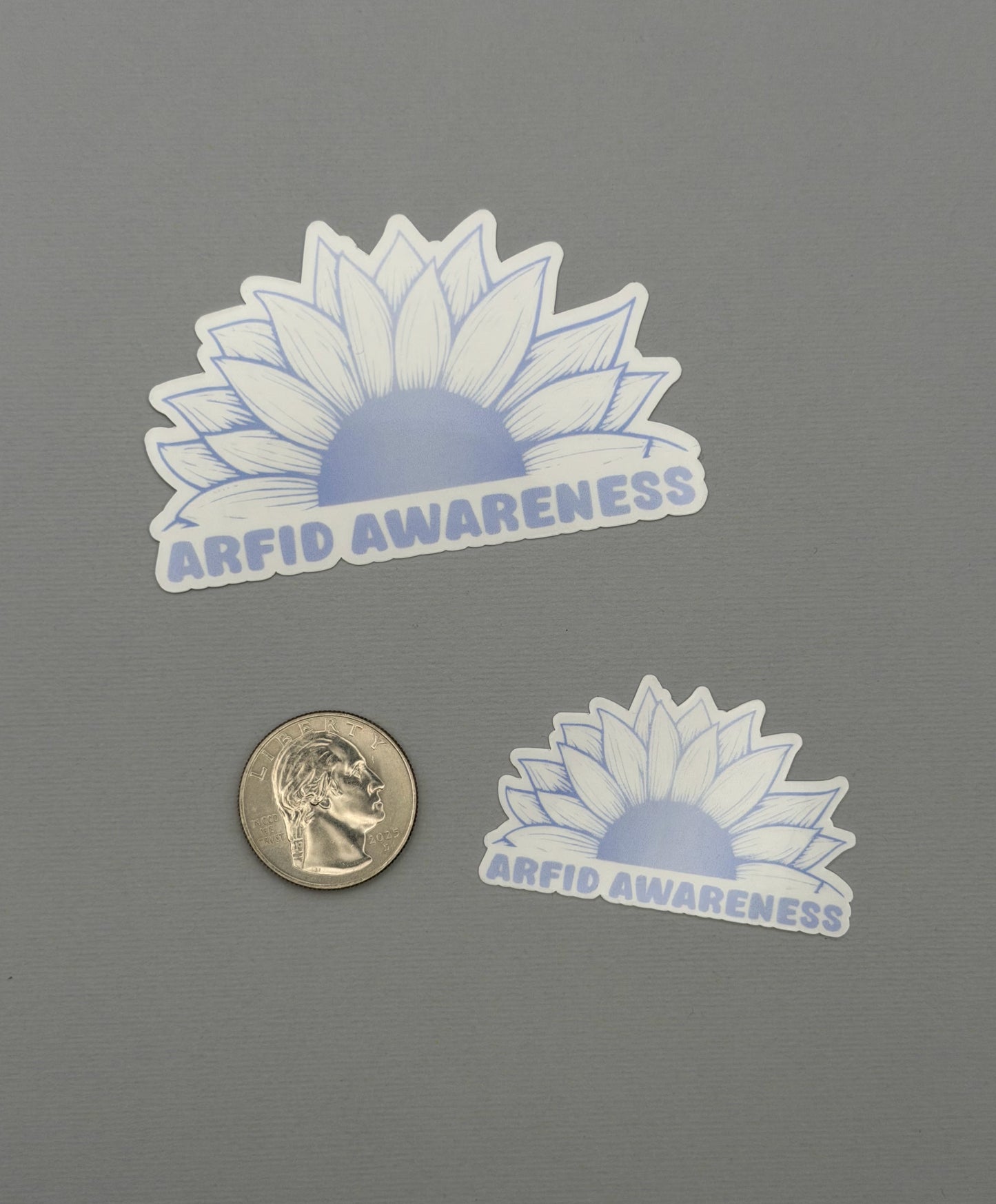ARFID Awareness Sunflower Sticker or Magnet