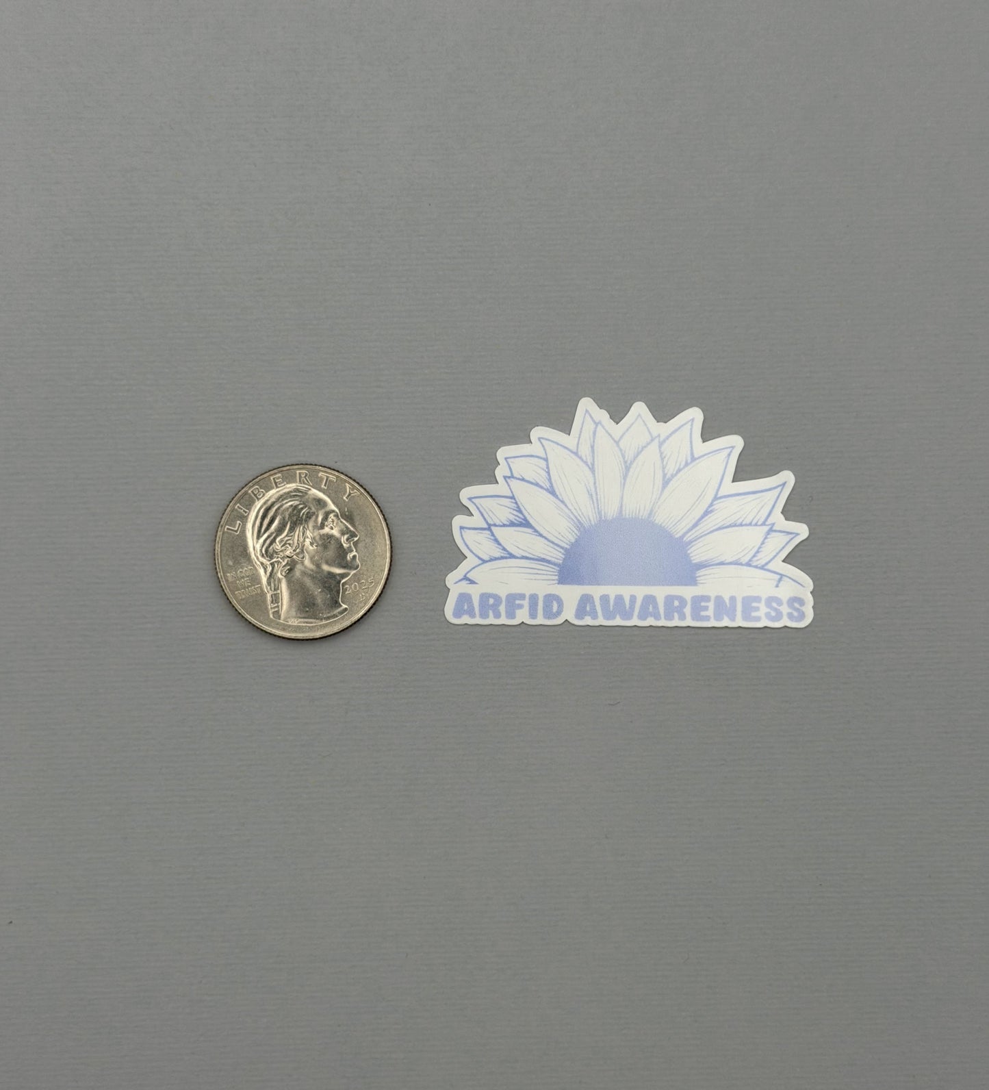 ARFID Awareness Sunflower Sticker or Magnet