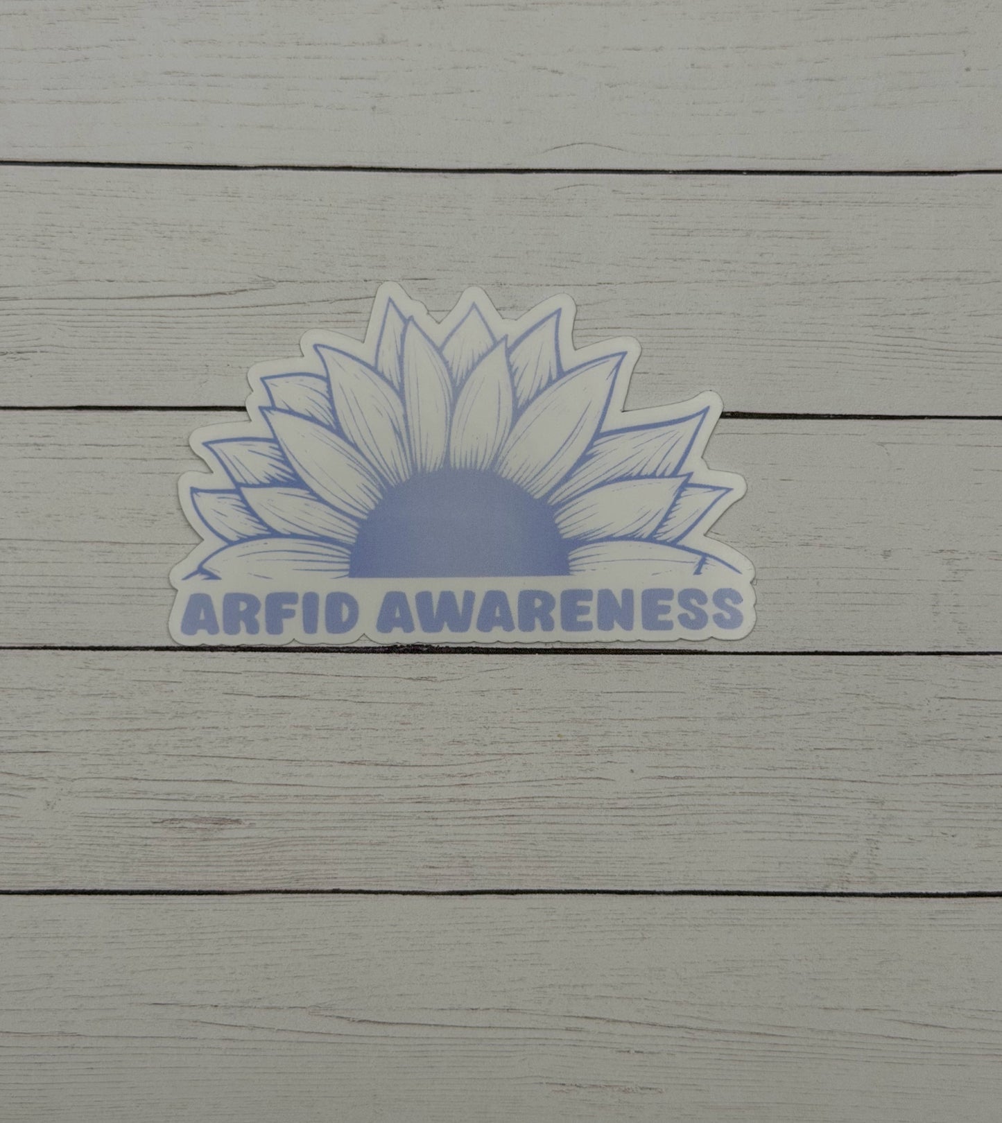 ARFID Awareness Sunflower Sticker or Magnet