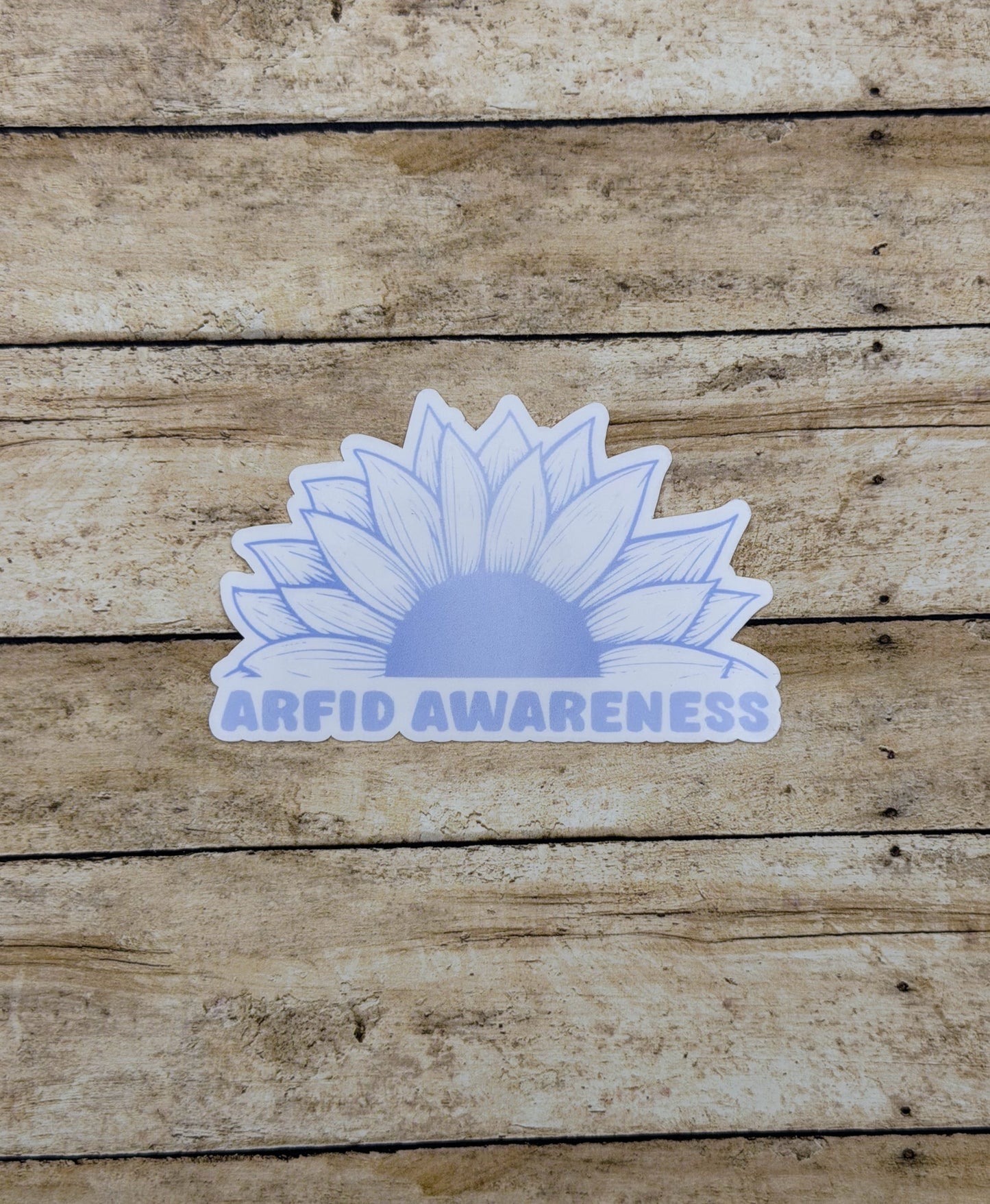 ARFID Awareness Sunflower Sticker or Magnet