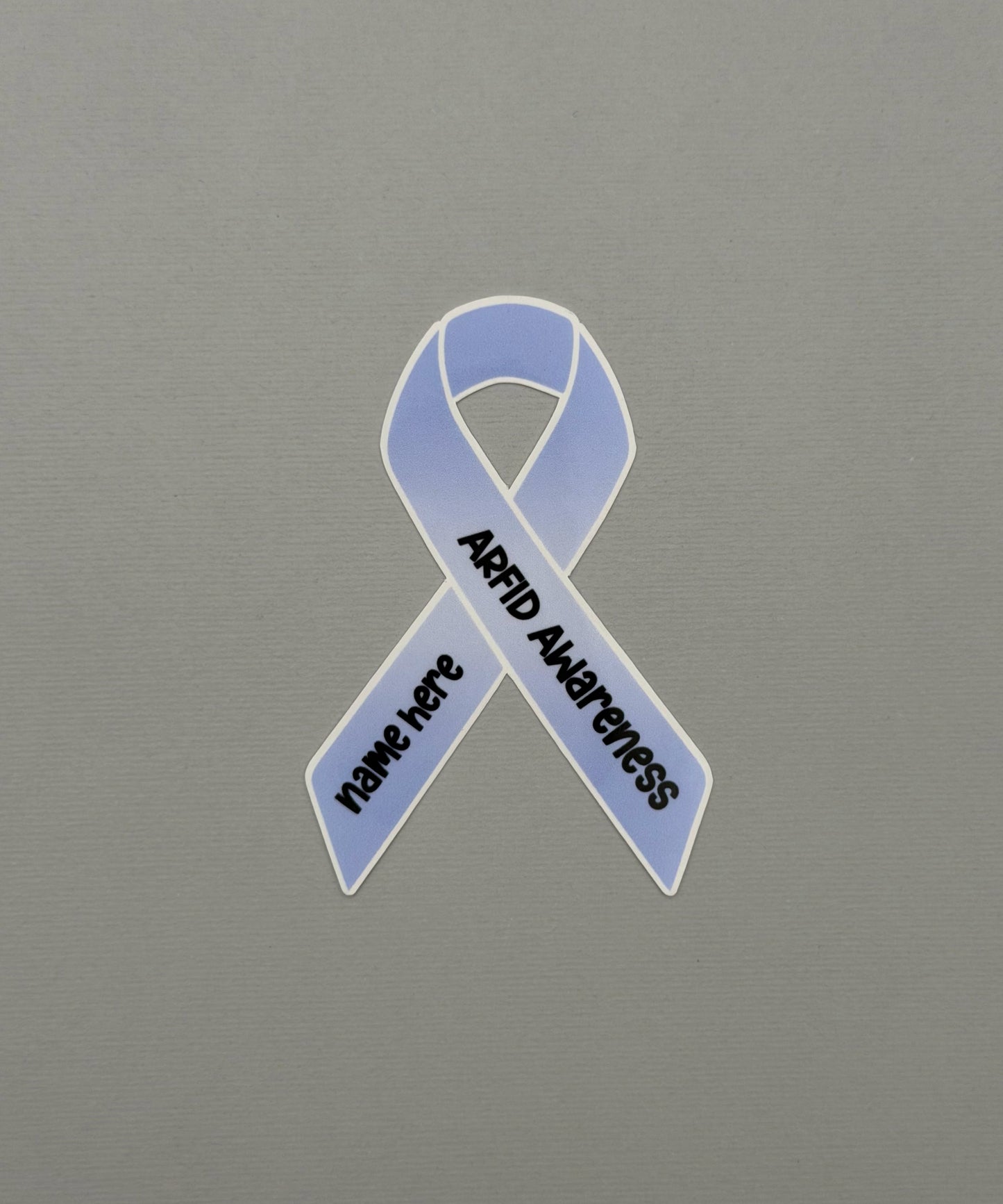 ARFID Awareness Ribbon Custom Sticker or Magnet