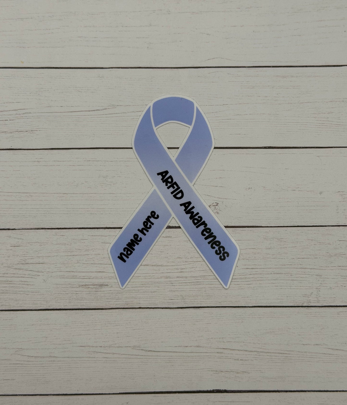 ARFID Awareness Ribbon Custom Sticker or Magnet
