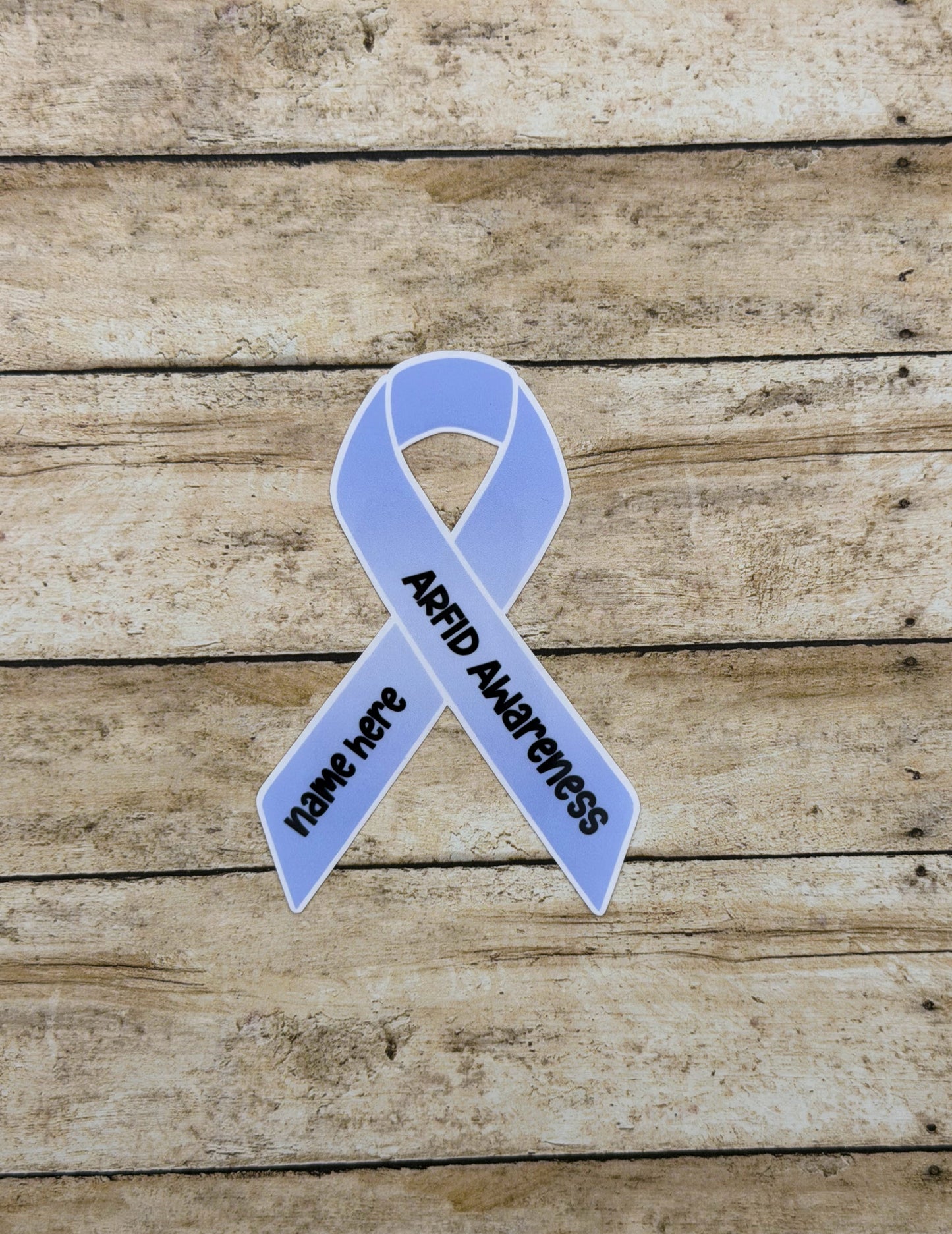 ARFID Awareness Ribbon Custom Sticker or Magnet