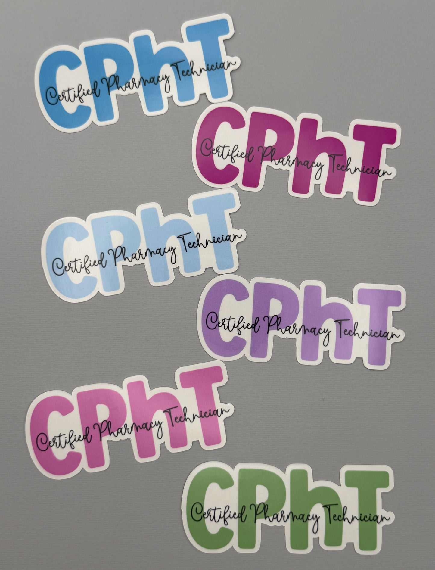 Certified Pharmacy Technician CPhT Sticker or Magnet