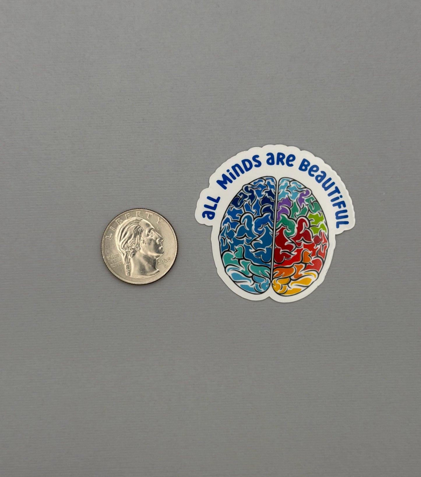 All Minds Are Beautiful Sticker or Magnet