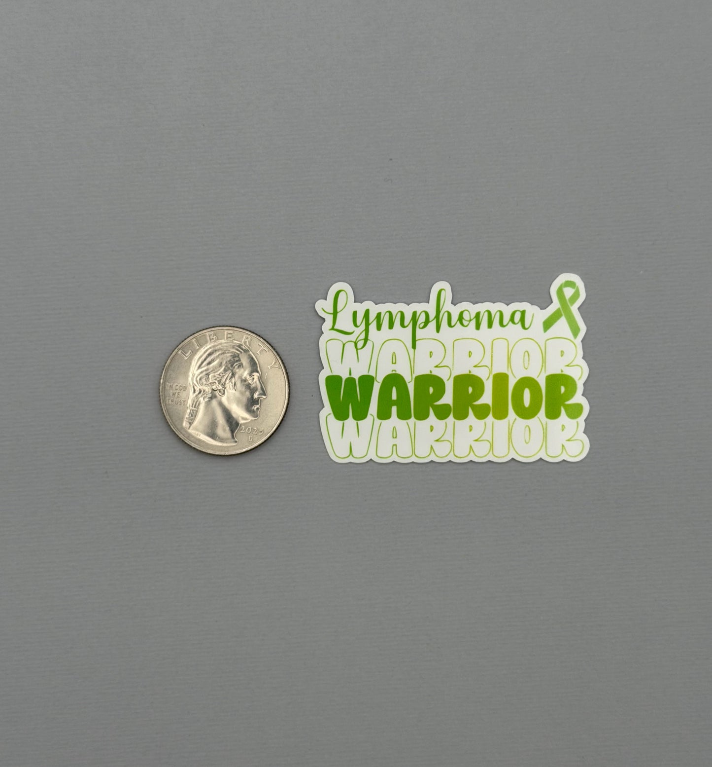 Lymphoma Warrior Sticker or Magnet