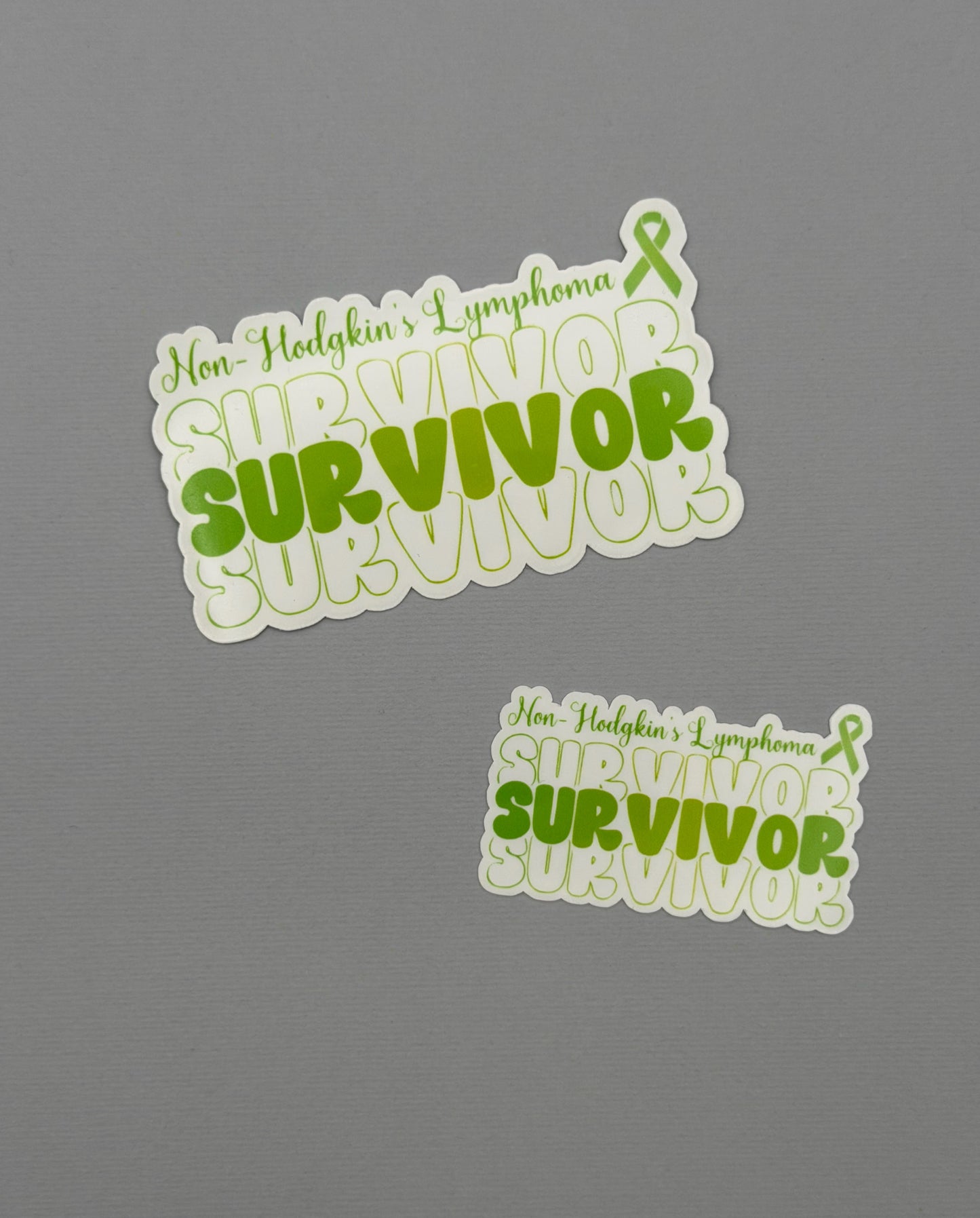 Non-Hodgkin's Lymphoma Survivor Sticker or Magnet