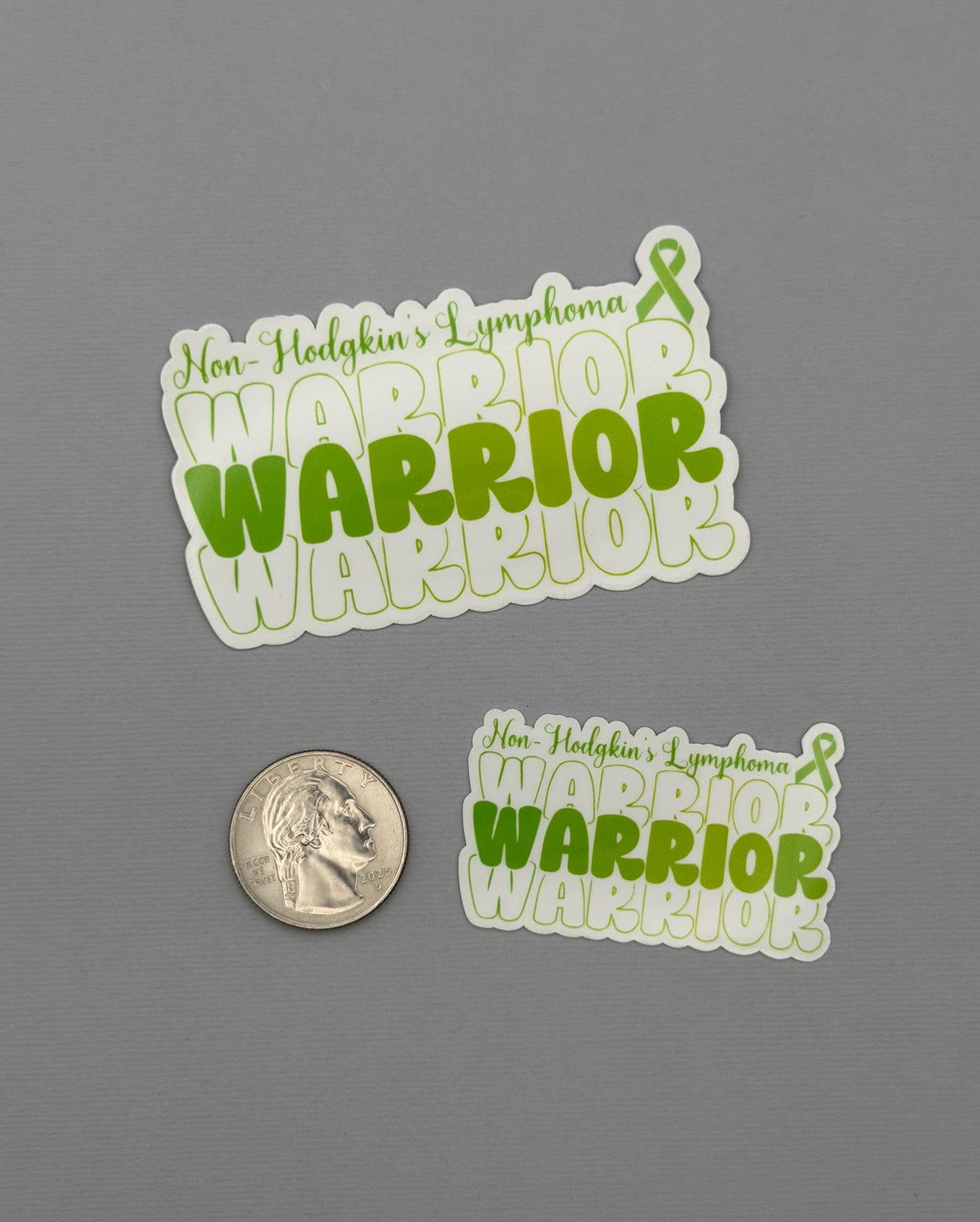 Non-Hodgkin's Lymphoma Warrior Sticker or Magnet