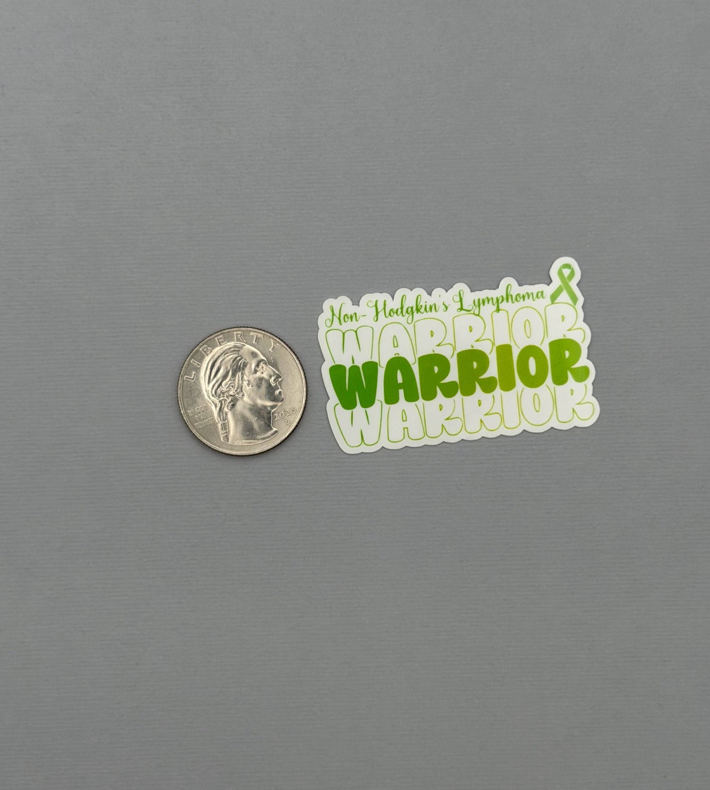 Non-Hodgkin's Lymphoma Warrior Sticker or Magnet