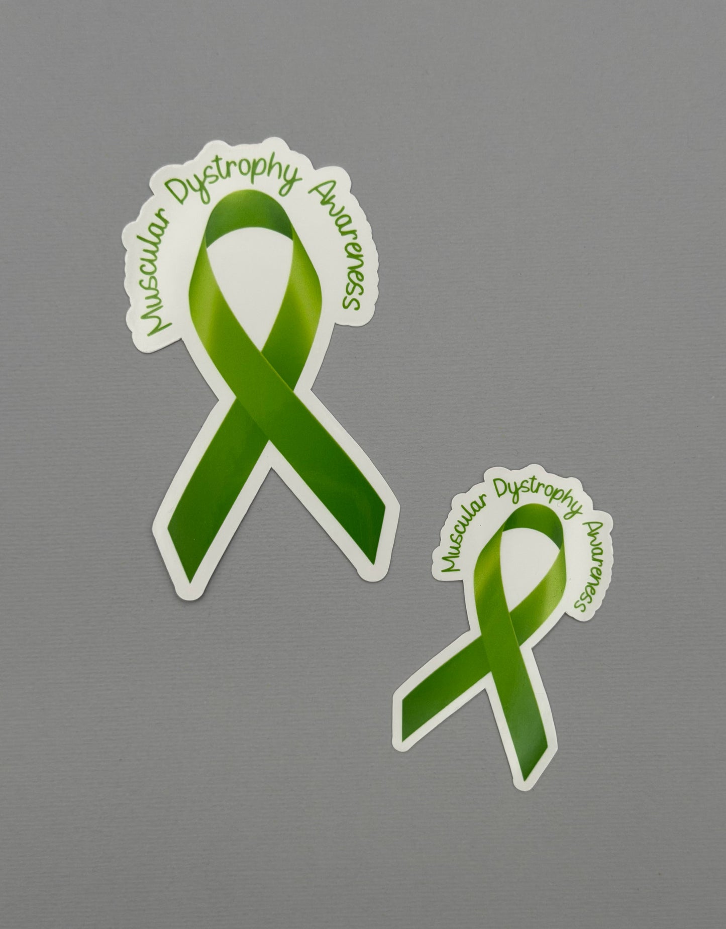 Muscular Dystrophy Awareness Ribbon Sticker or Magnet