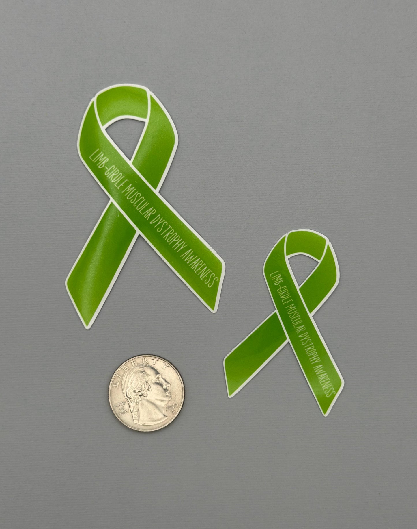 Limb-Girdle Muscular Dystrophy Awareness Ribbon Sticker or Magnet
