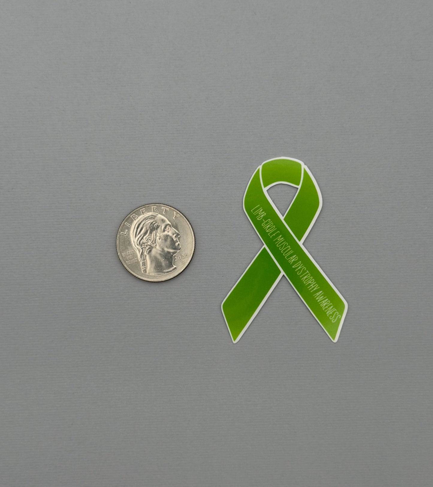 Limb-Girdle Muscular Dystrophy Awareness Ribbon Sticker or Magnet